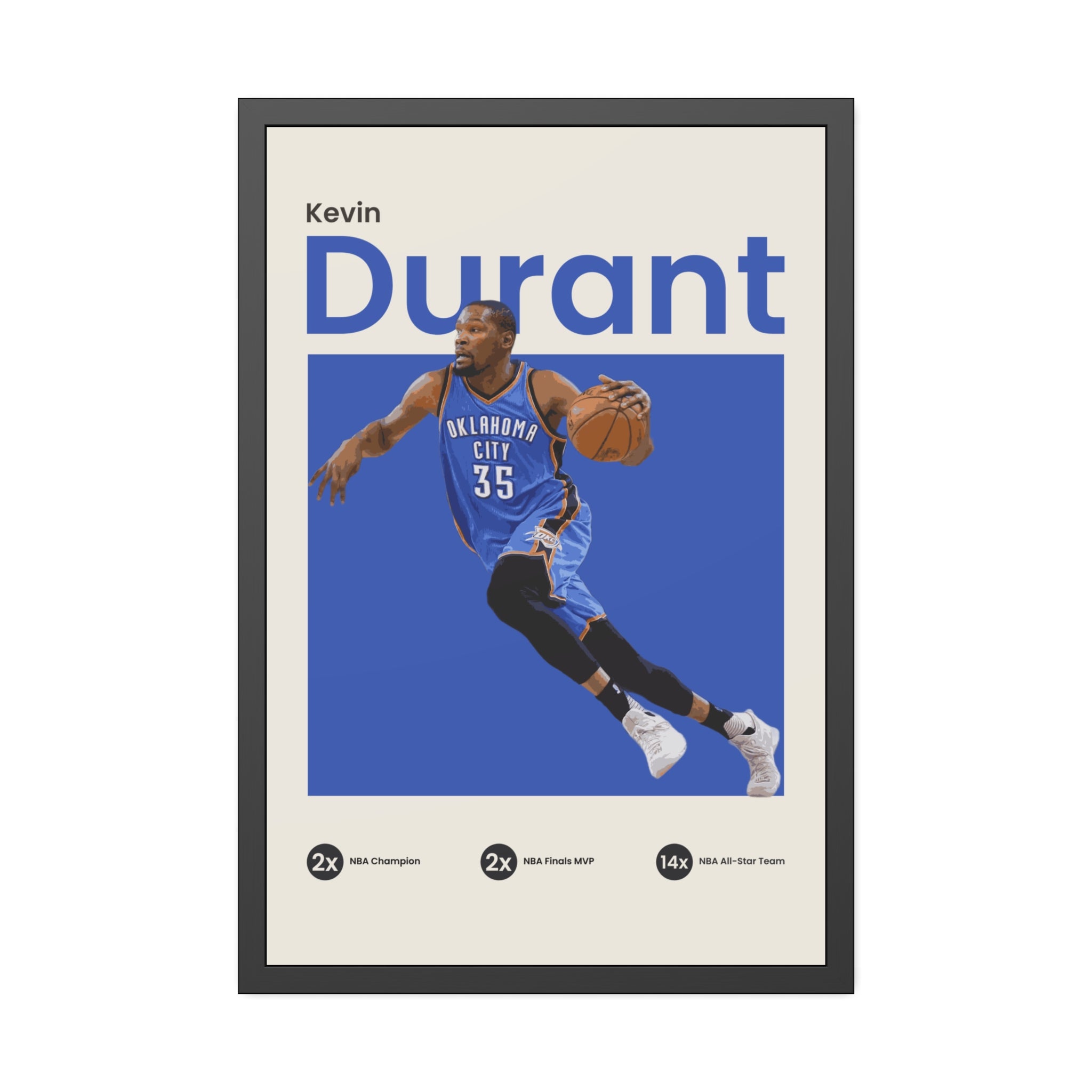 Kevin Durant - OKC - OverPrints