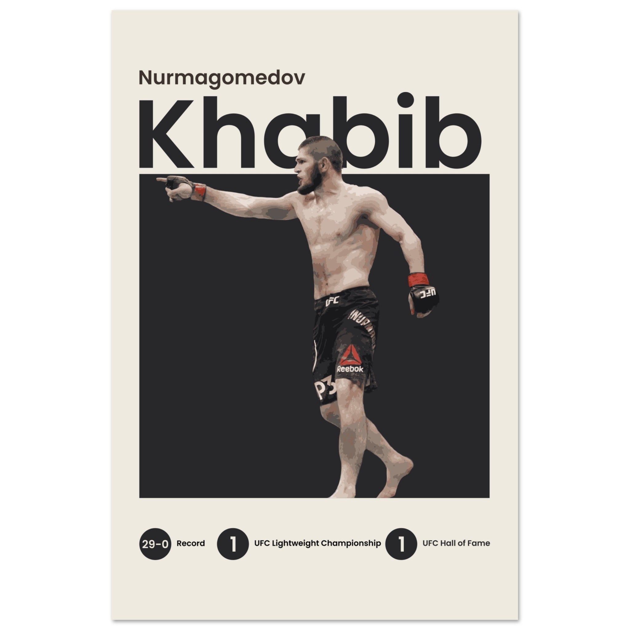 Khabib Nurmagomedov - OverPrints