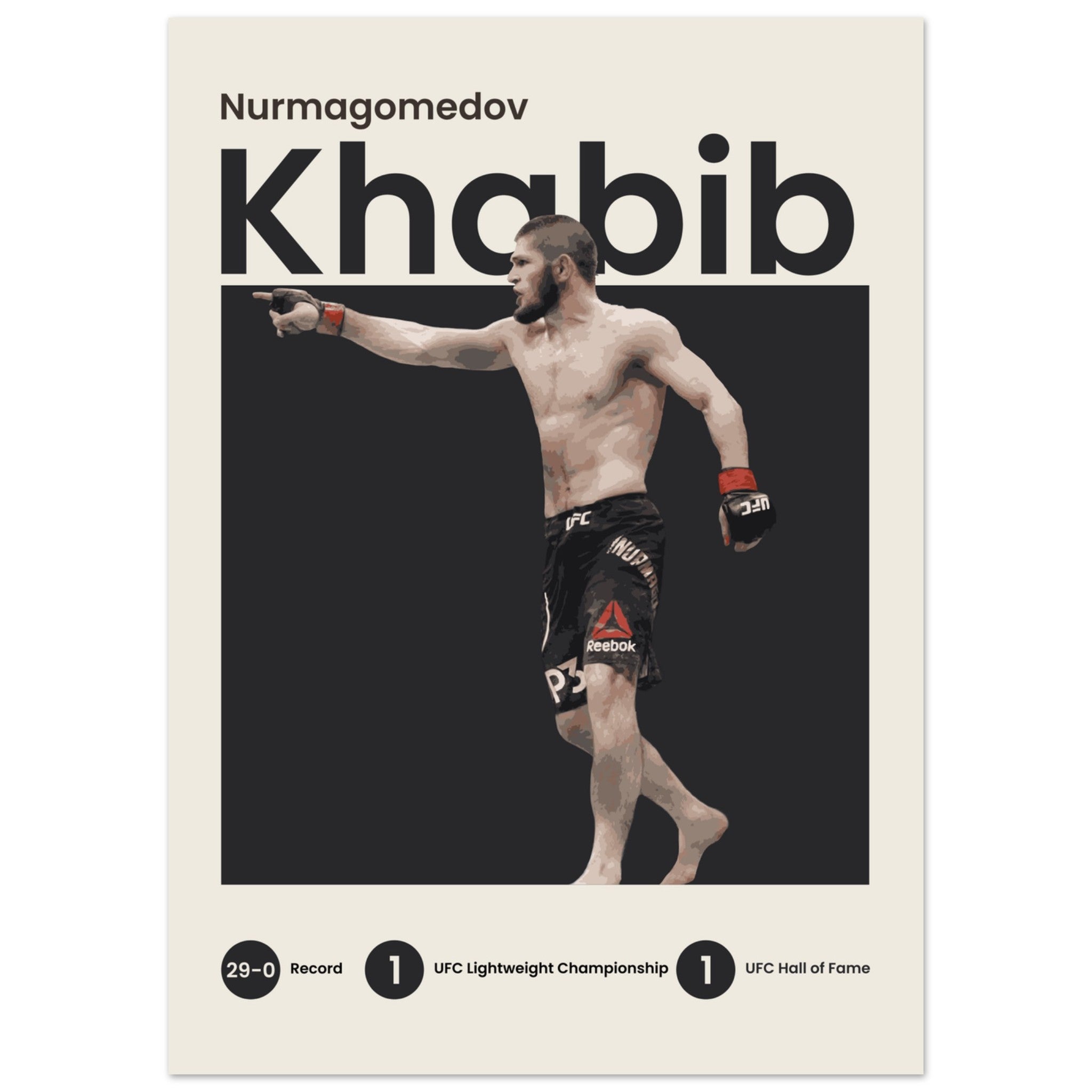 Khabib Nurmagomedov - OverPrints