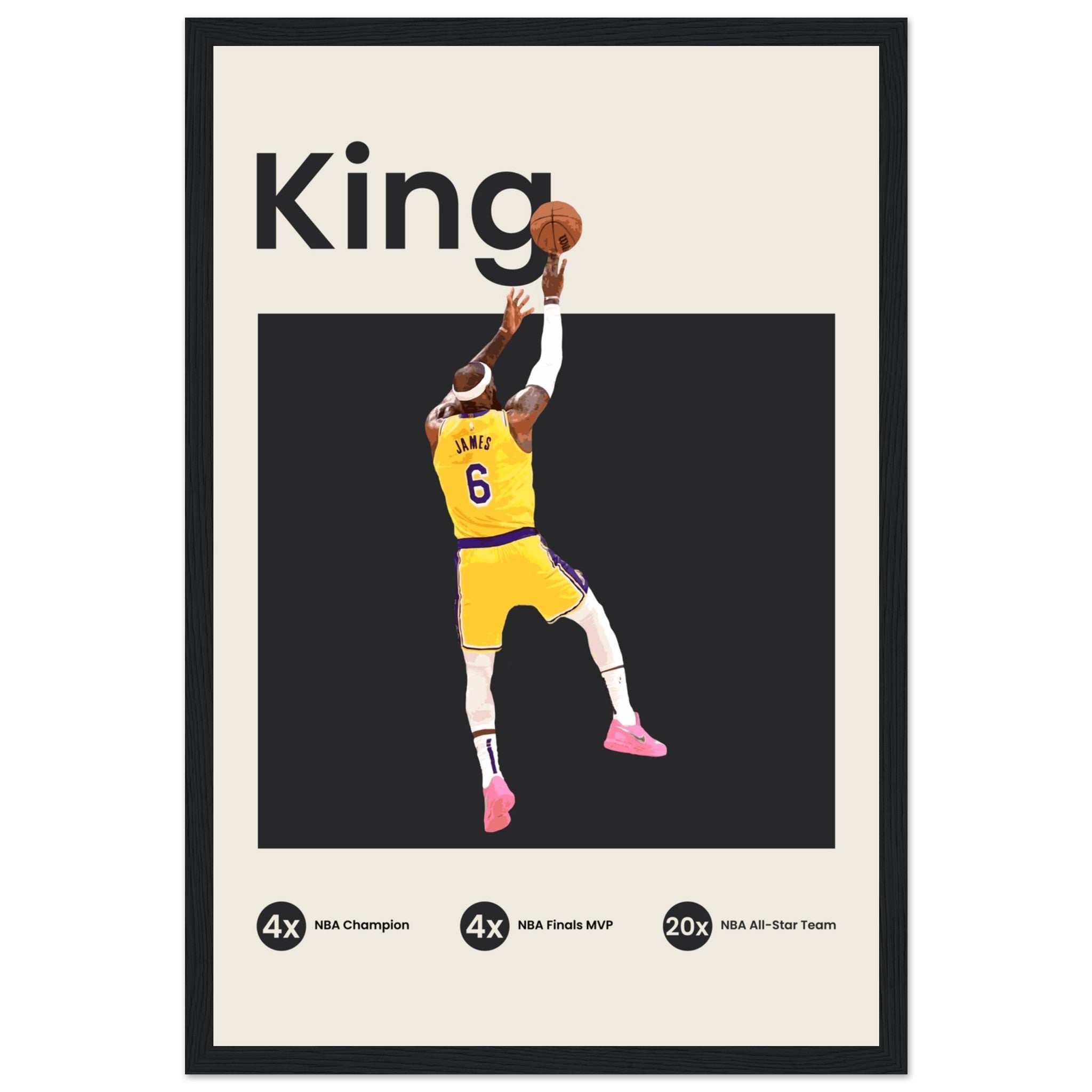 King - LeBron James - LEGENDS Edition - OverPrints