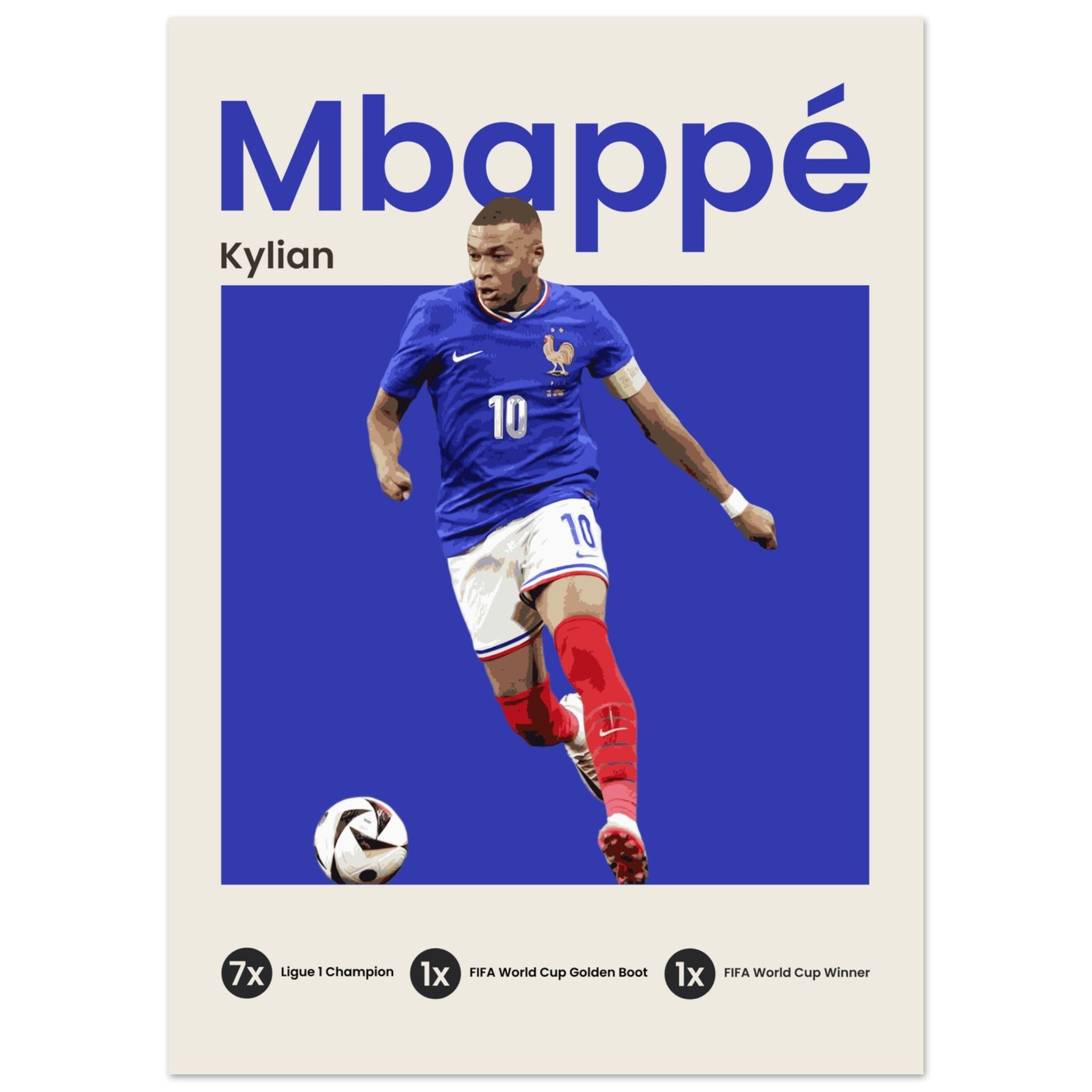 Kylian Mbappé - Euro 2024 - OverPrints