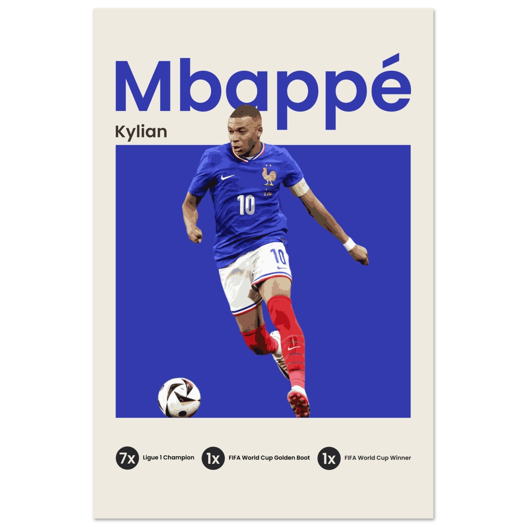 Kylian Mbappé - Euro 2024 - OverPrints