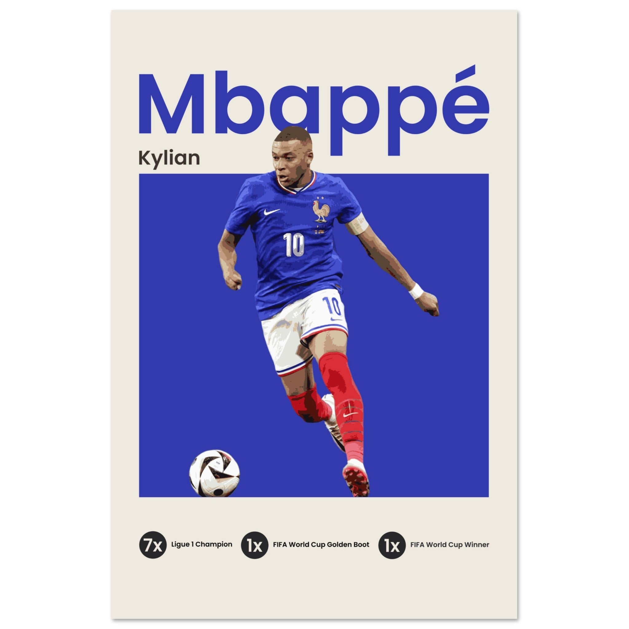 Kylian Mbappé - Euro 2024 - OverPrints