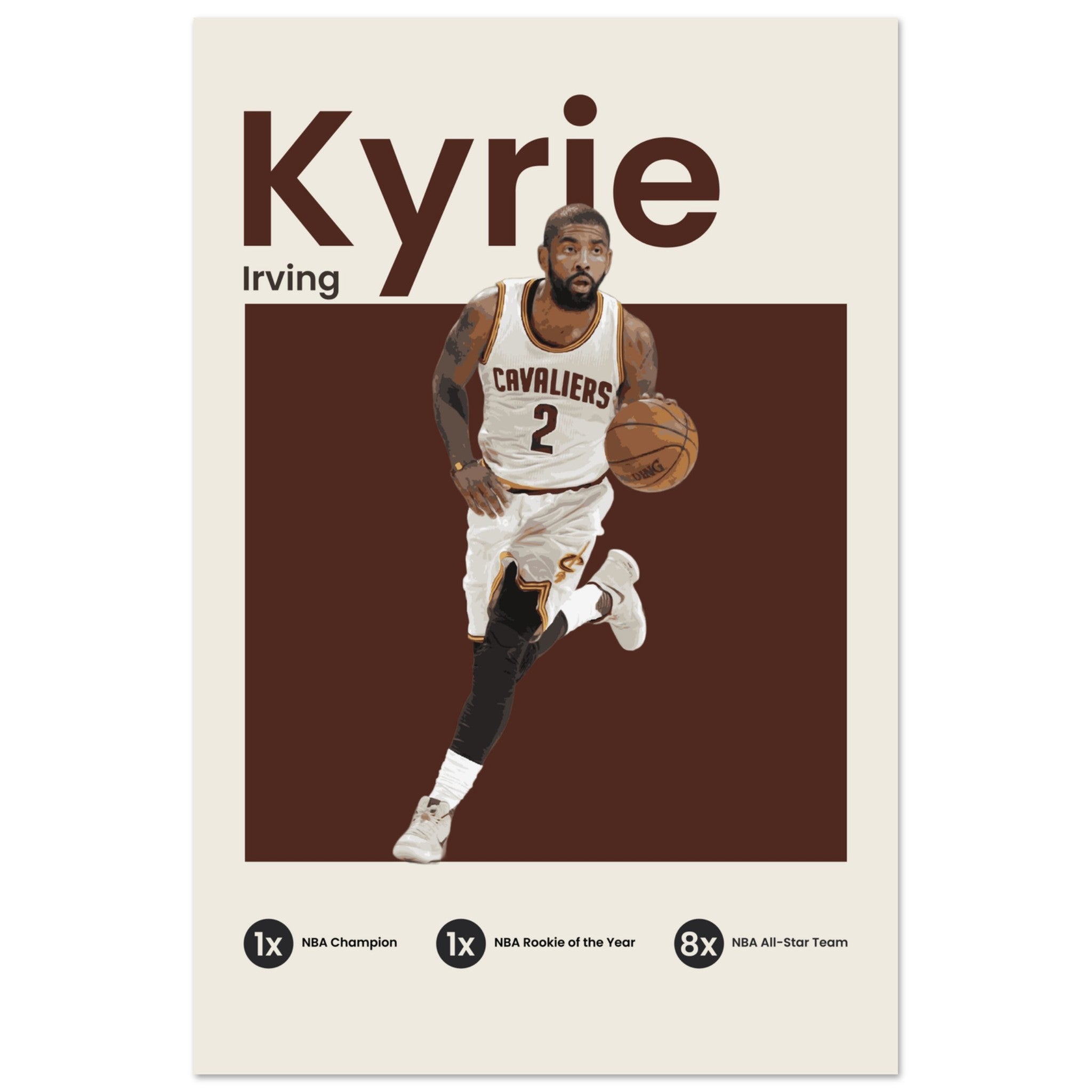 Kyrie Irving - Cavs - OverPrints