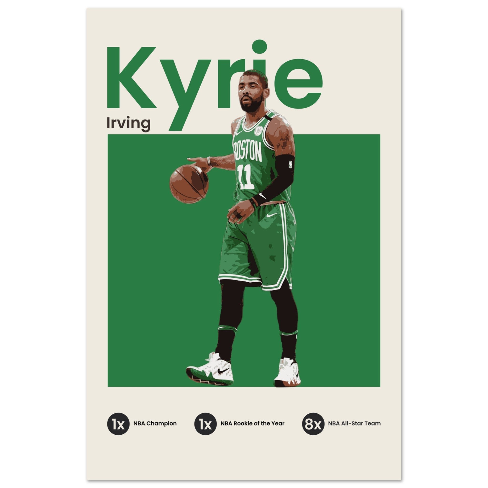 Kyrie Irving - Celtics - OverPrints