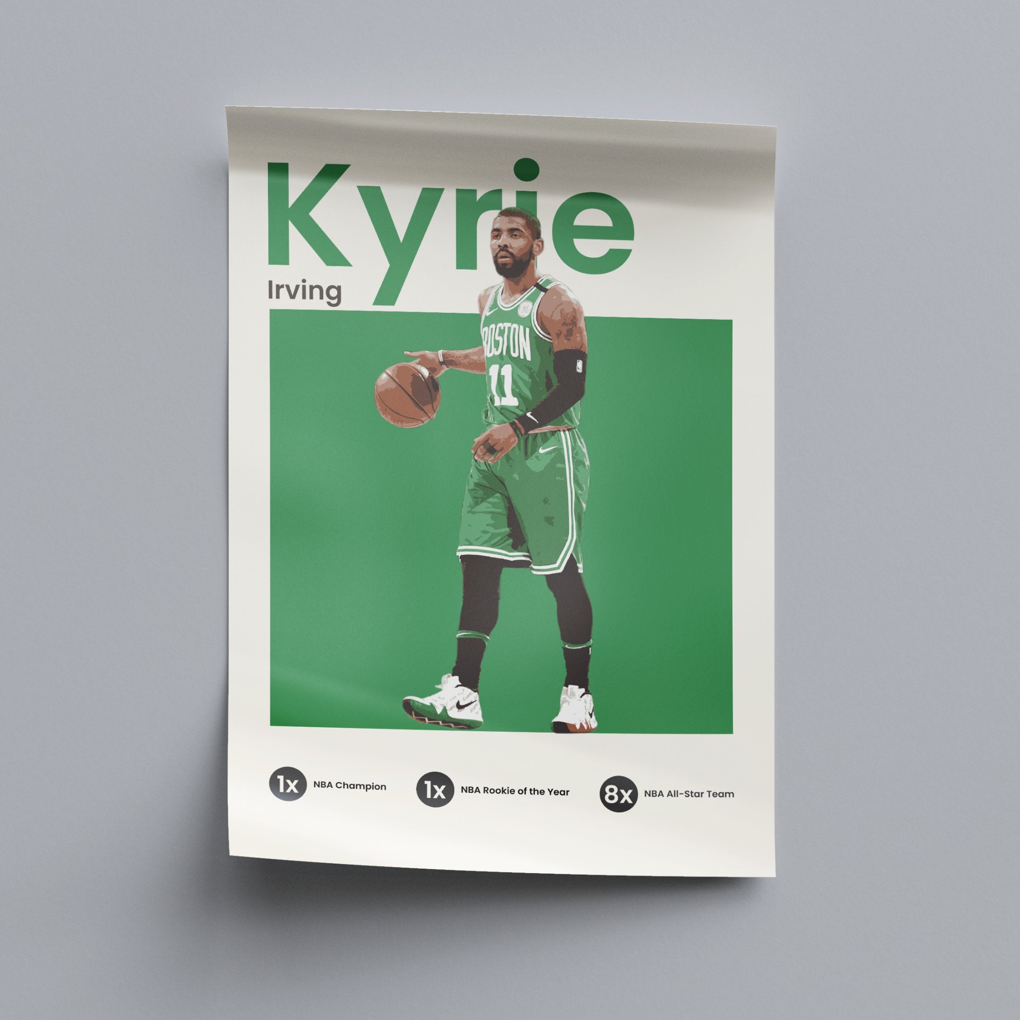 Kyrie Irving - Celtics - OverPrints