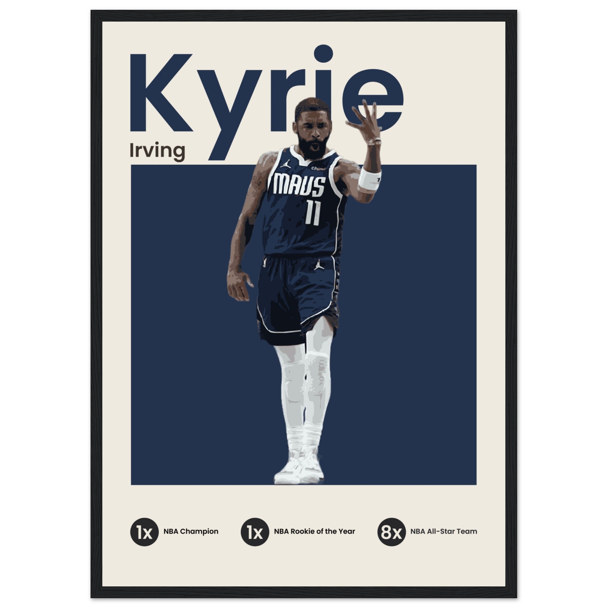 Kyrie Irving - Mavs - OverPrints