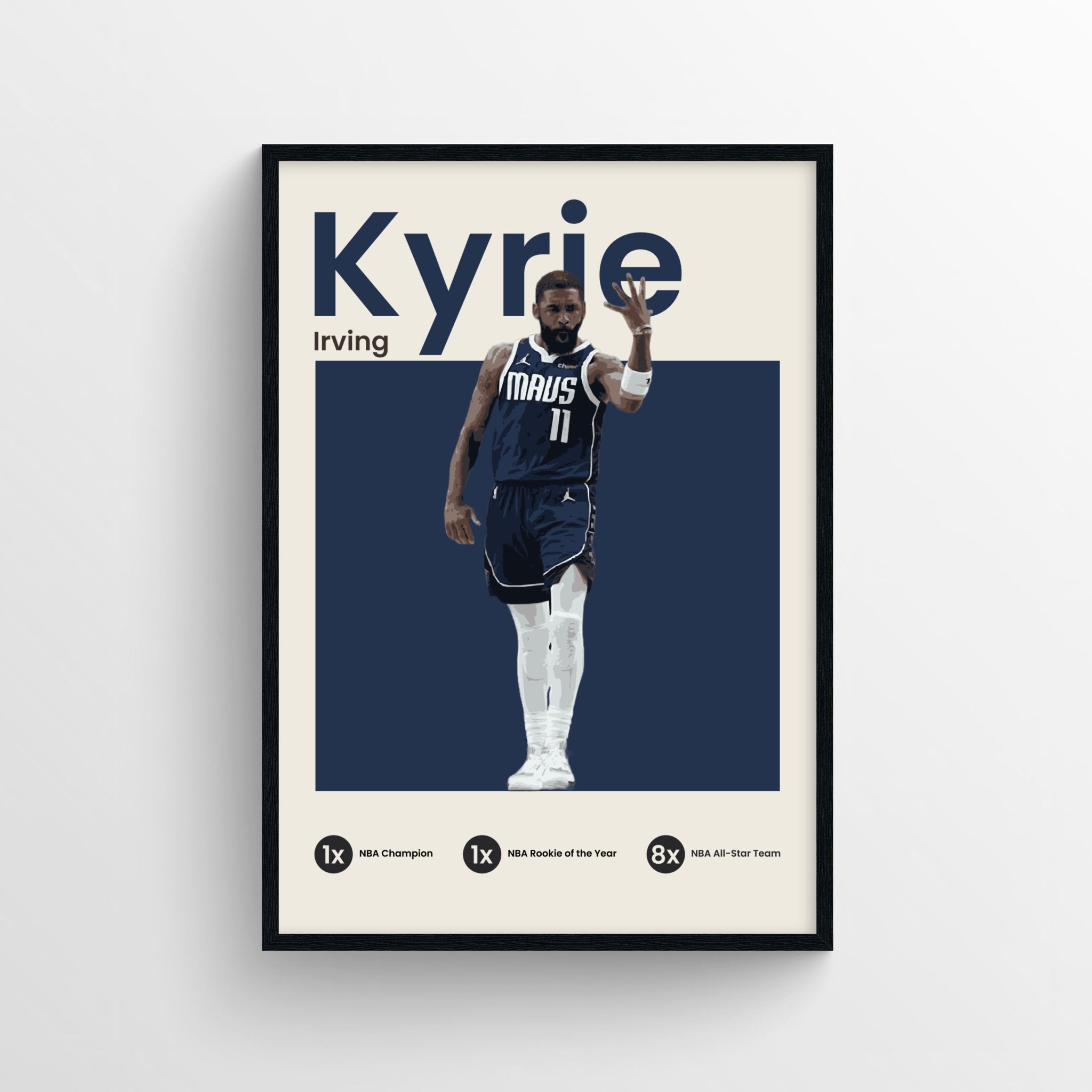 Kyrie Irving - Mavs - OverPrints