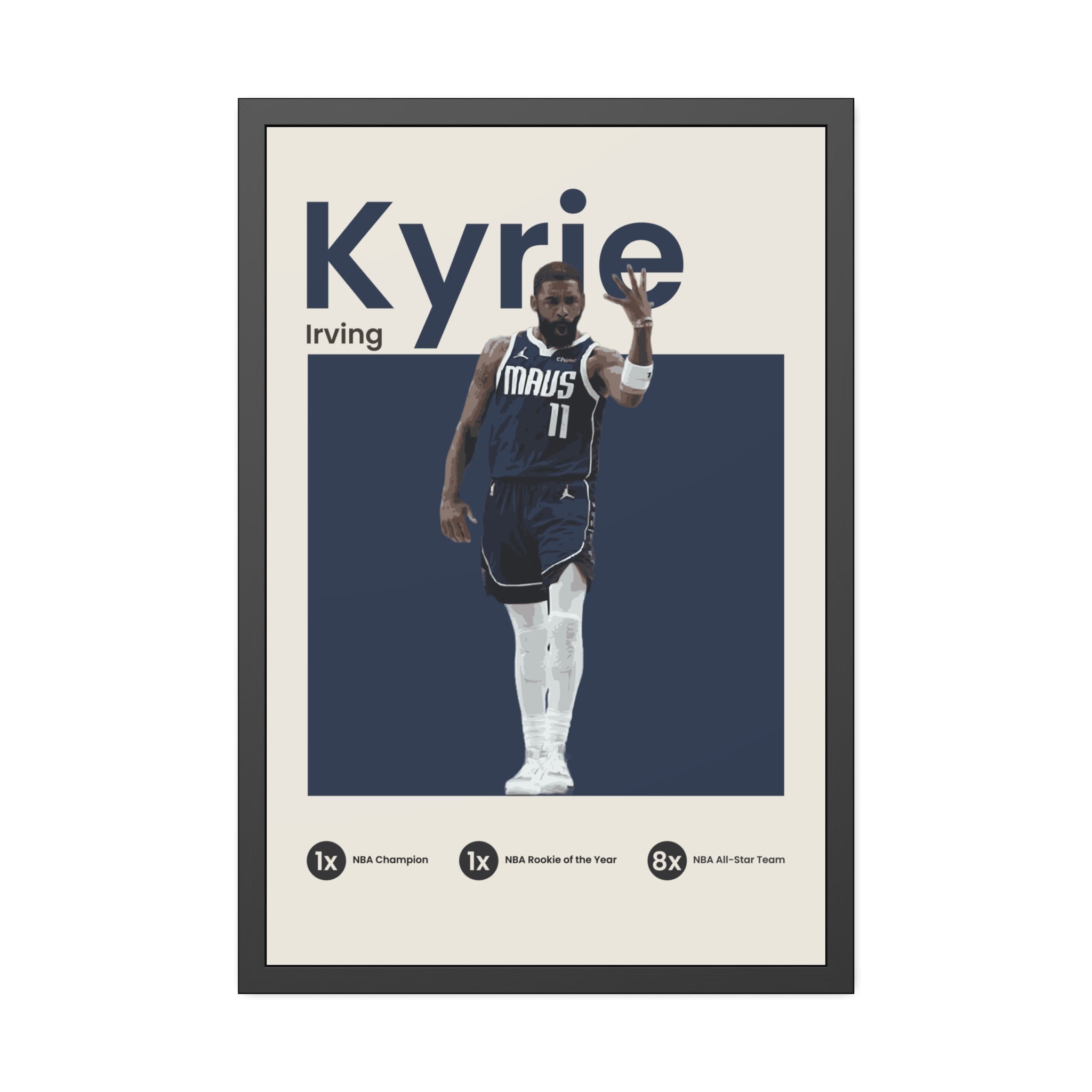 Kyrie Irving - Mavs - OverPrints