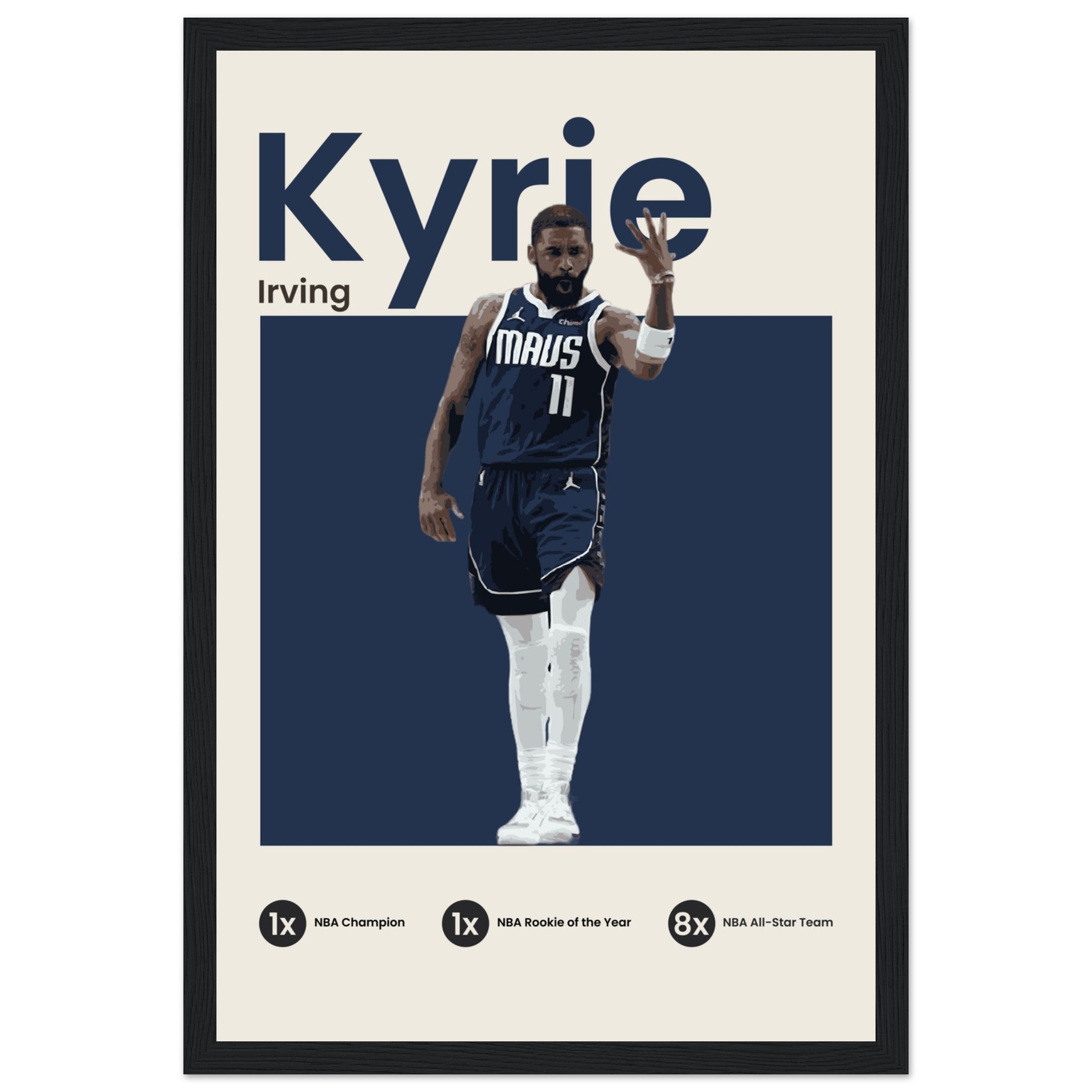 Kyrie Irving - Mavs - OverPrints