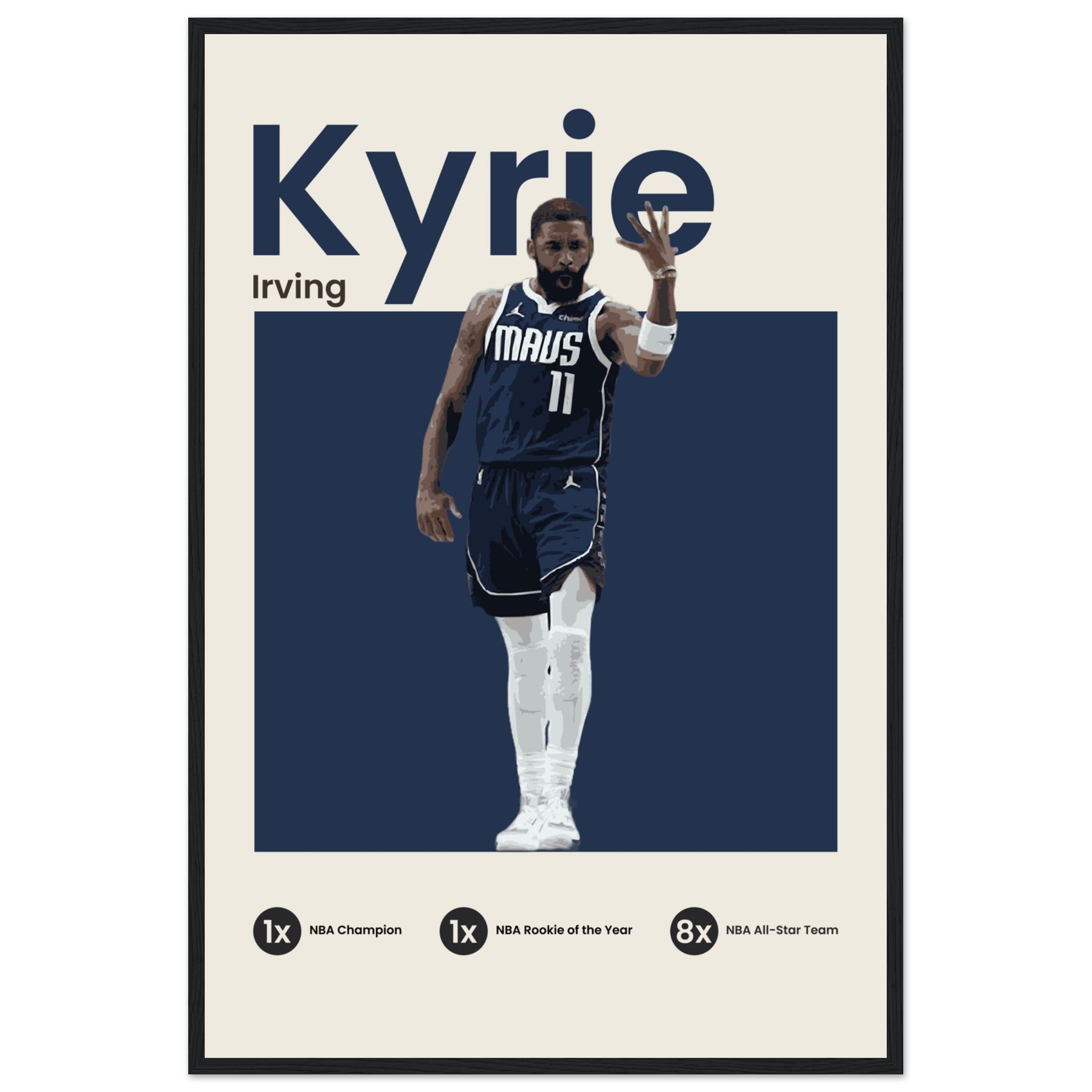 Kyrie Irving - Mavs - OverPrints