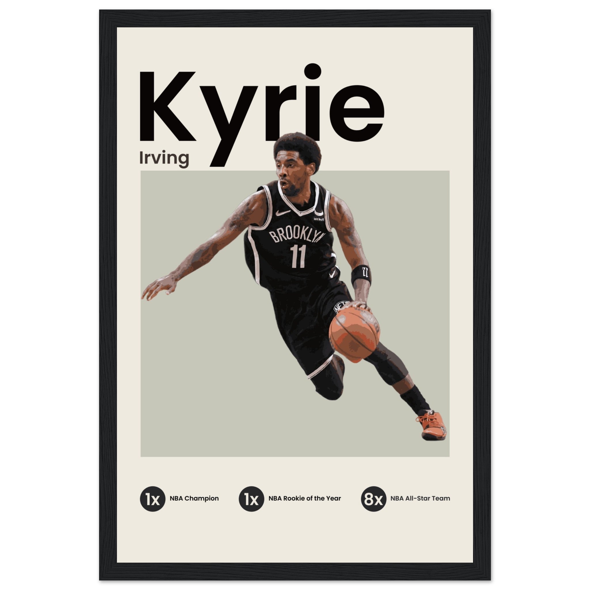 Kyrie Irving - Nets - OverPrints