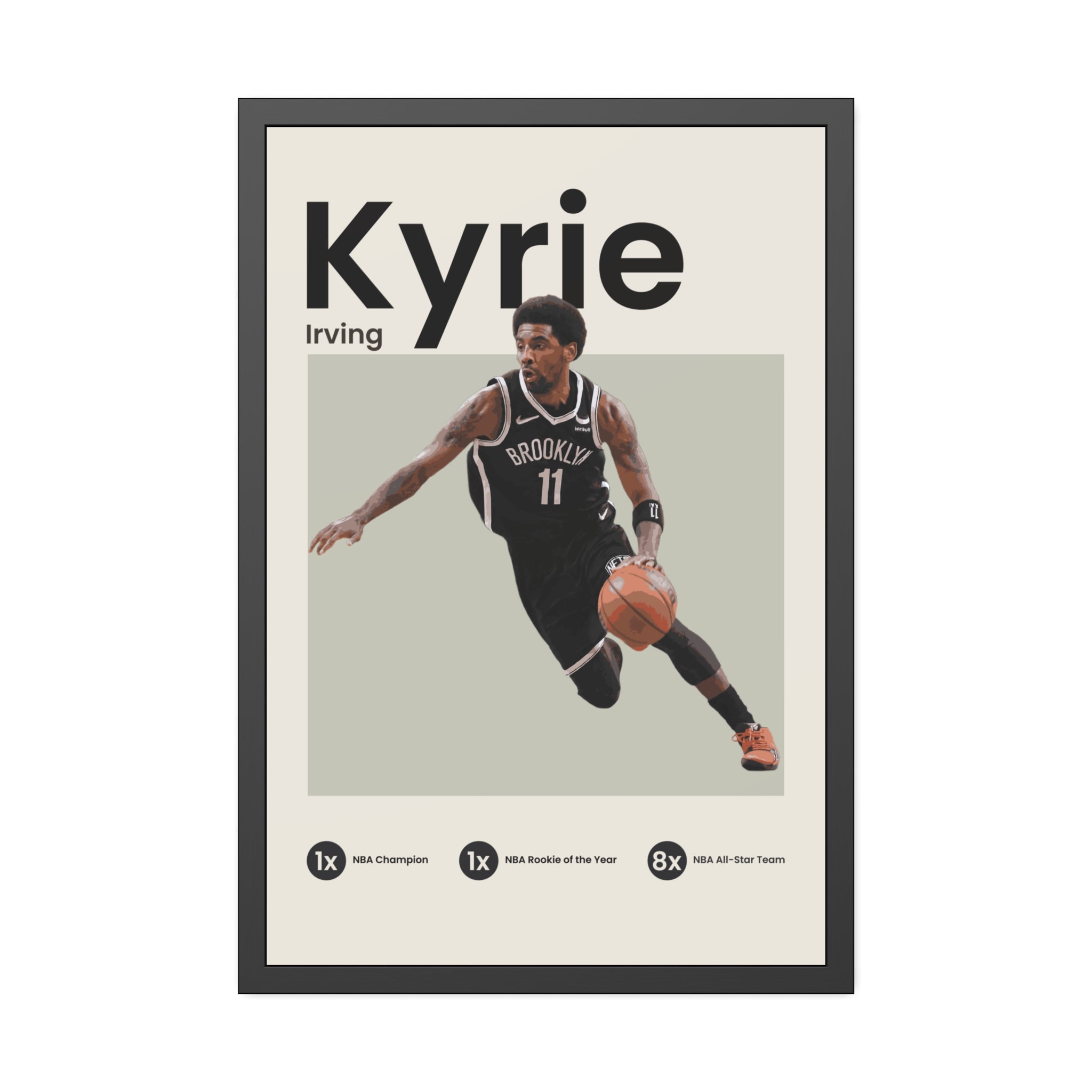 Kyrie Irving - Nets - OverPrints