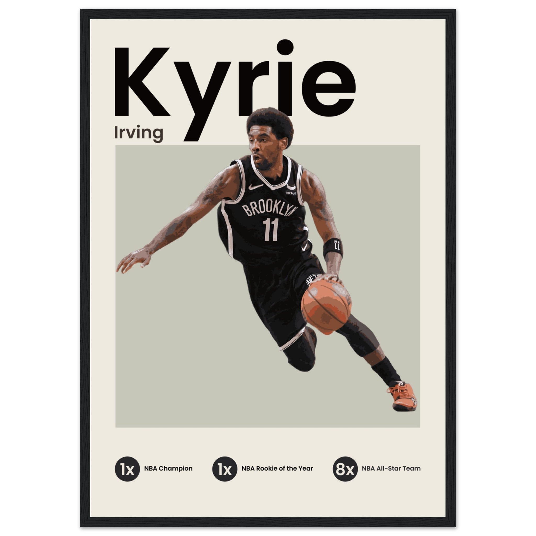 Kyrie Irving - Nets - OverPrints