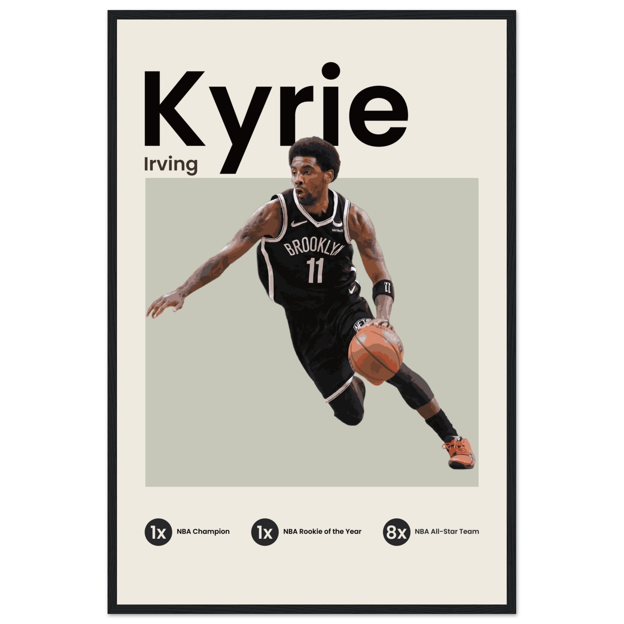 Kyrie Irving - Nets - OverPrints