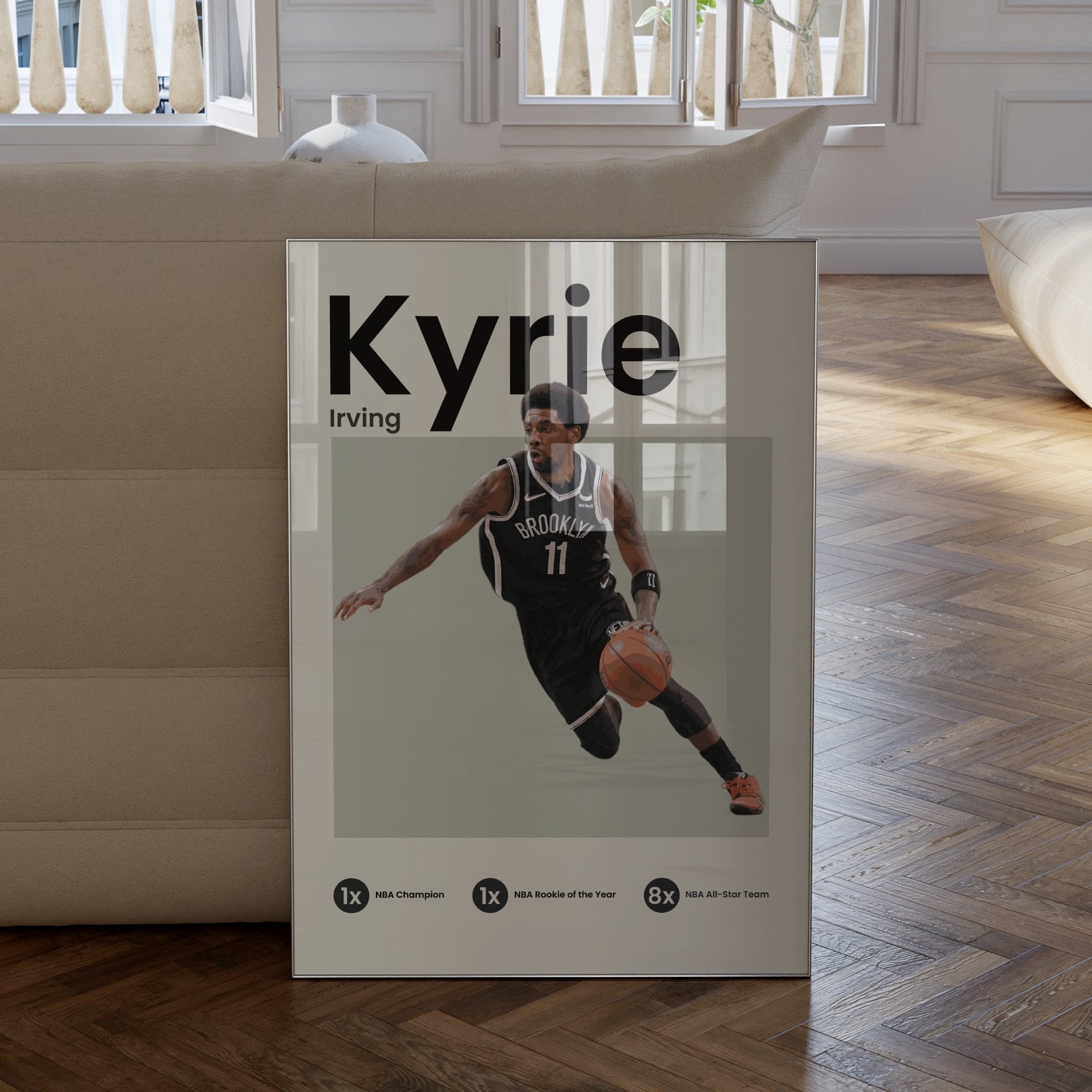 Kyrie Irving - Nets - OverPrints