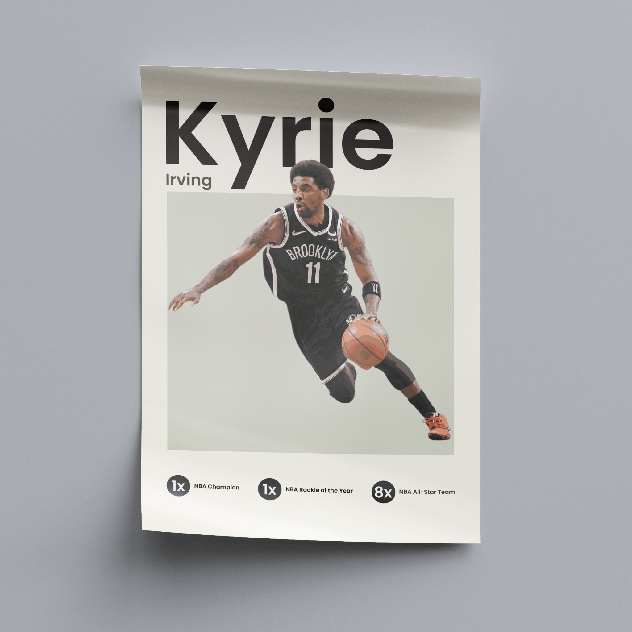 Kyrie Irving - Nets - OverPrints