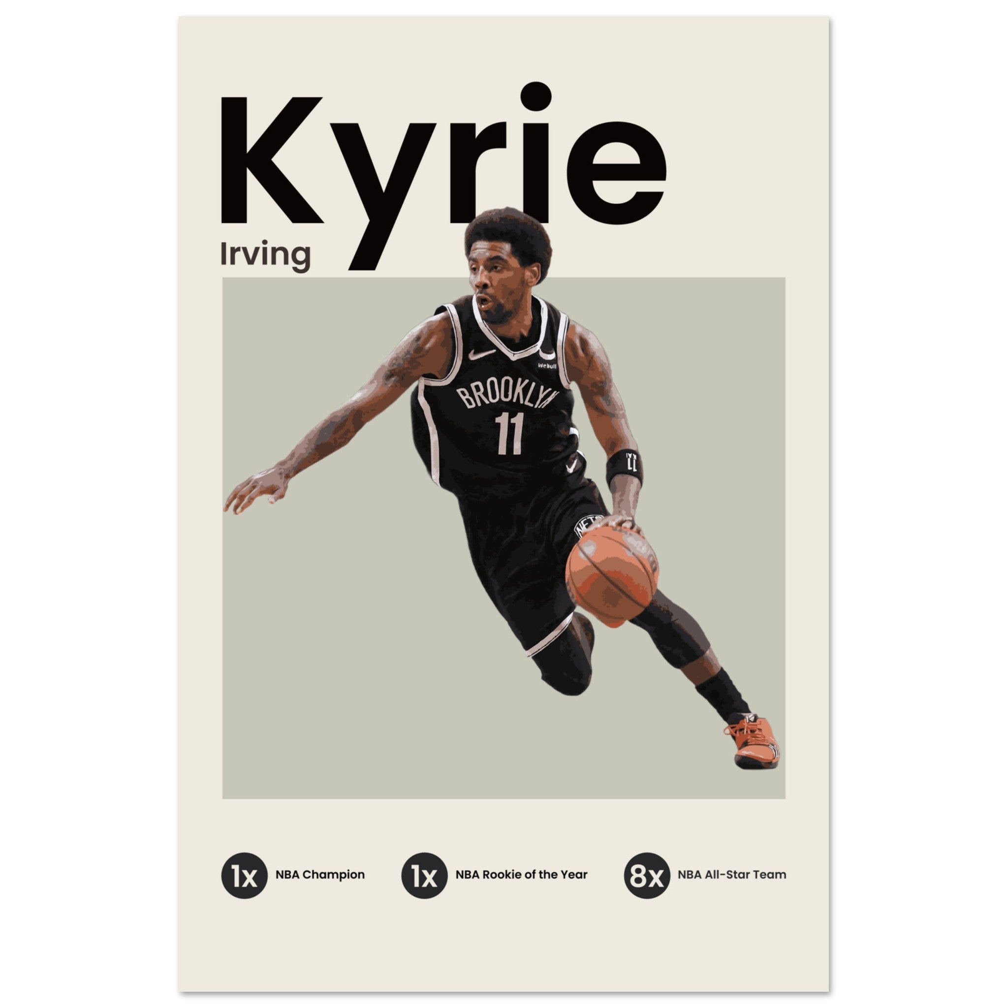 Kyrie Irving - Nets - OverPrints