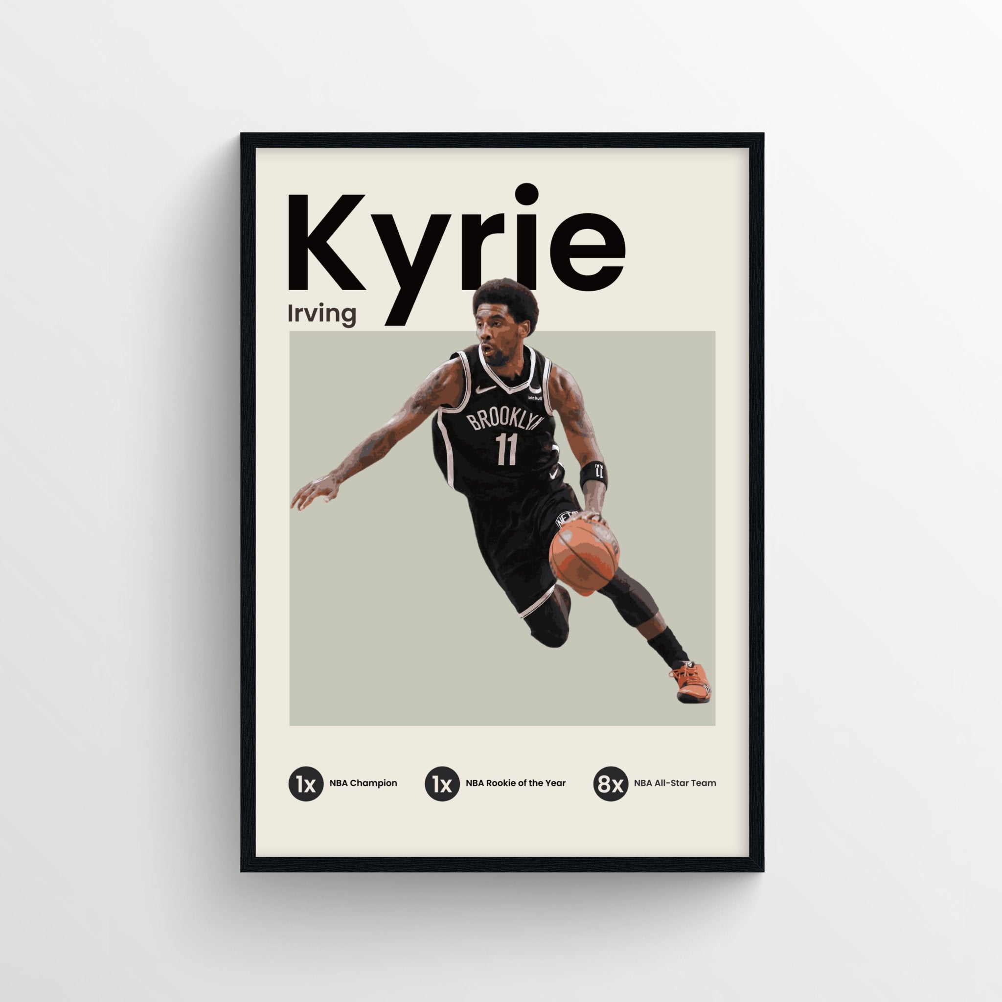 Kyrie Irving - Nets - OverPrints