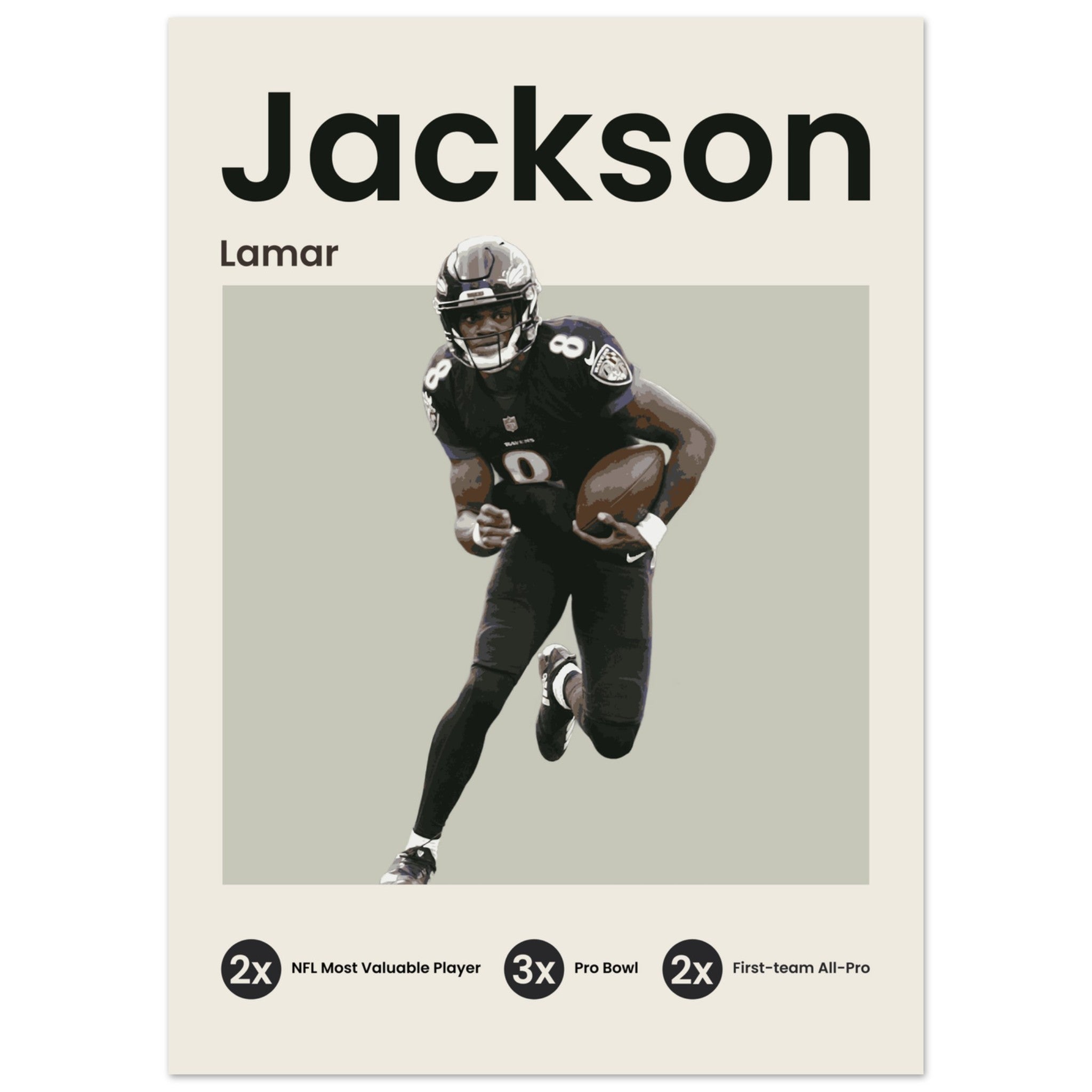 Lamar Jackson - OverPrints