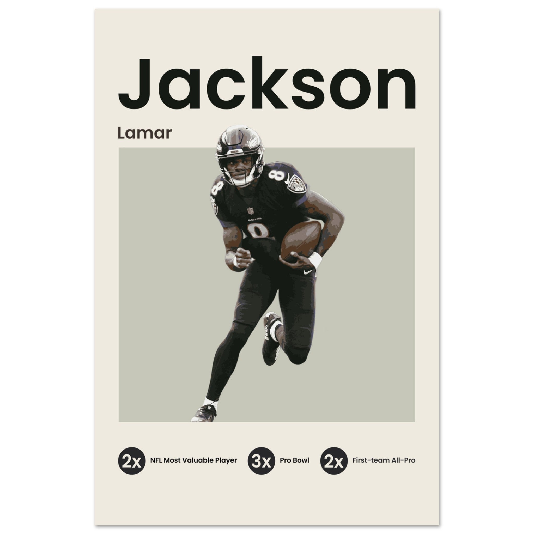 Lamar Jackson - OverPrints