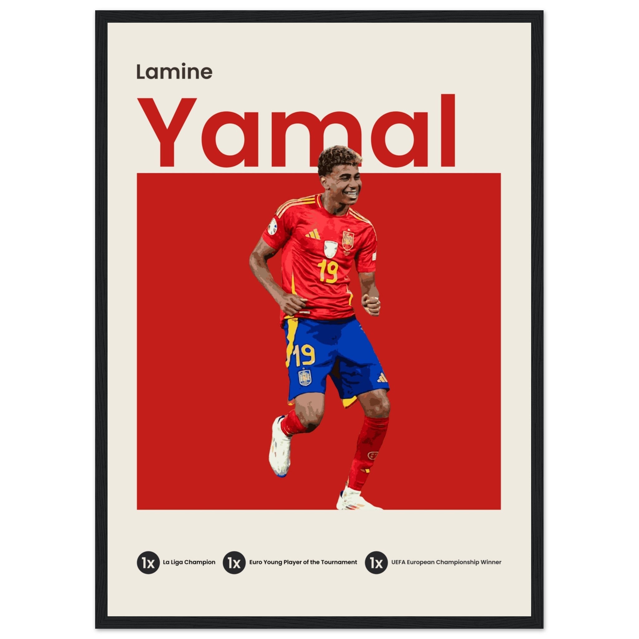 Lamine Yamal - Euro 2024 - OverPrints