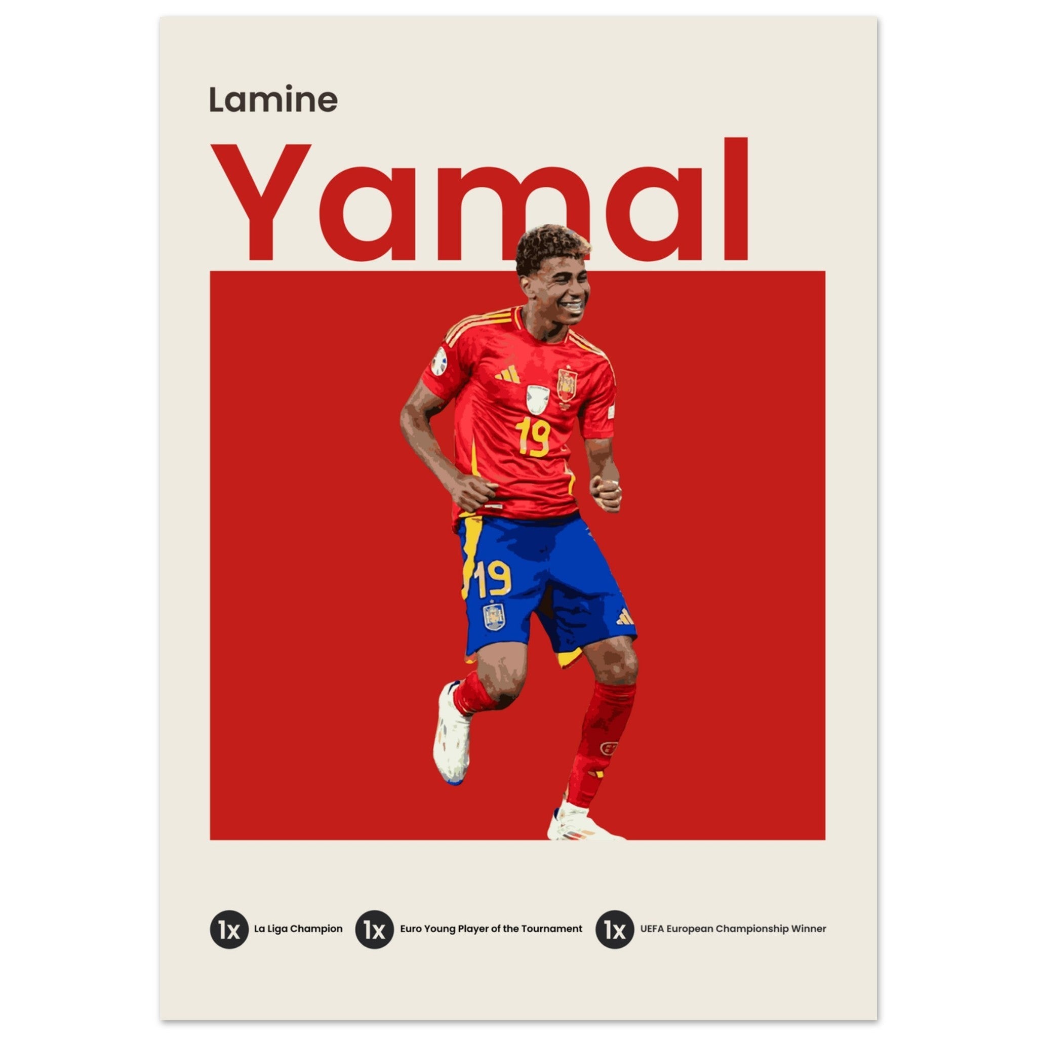 Lamine Yamal - Euro 2024 - OverPrints