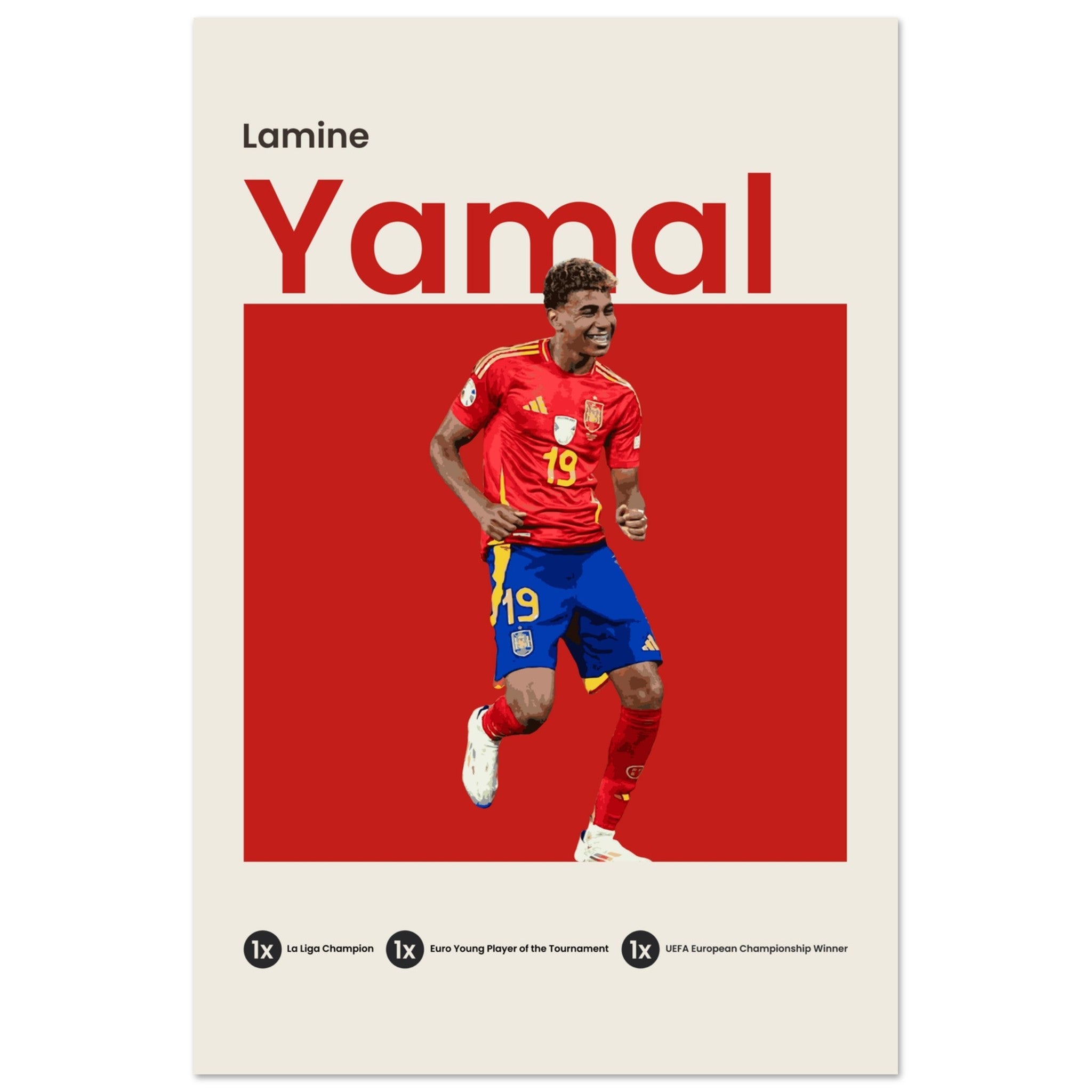 Lamine Yamal - Euro 2024 - OverPrints