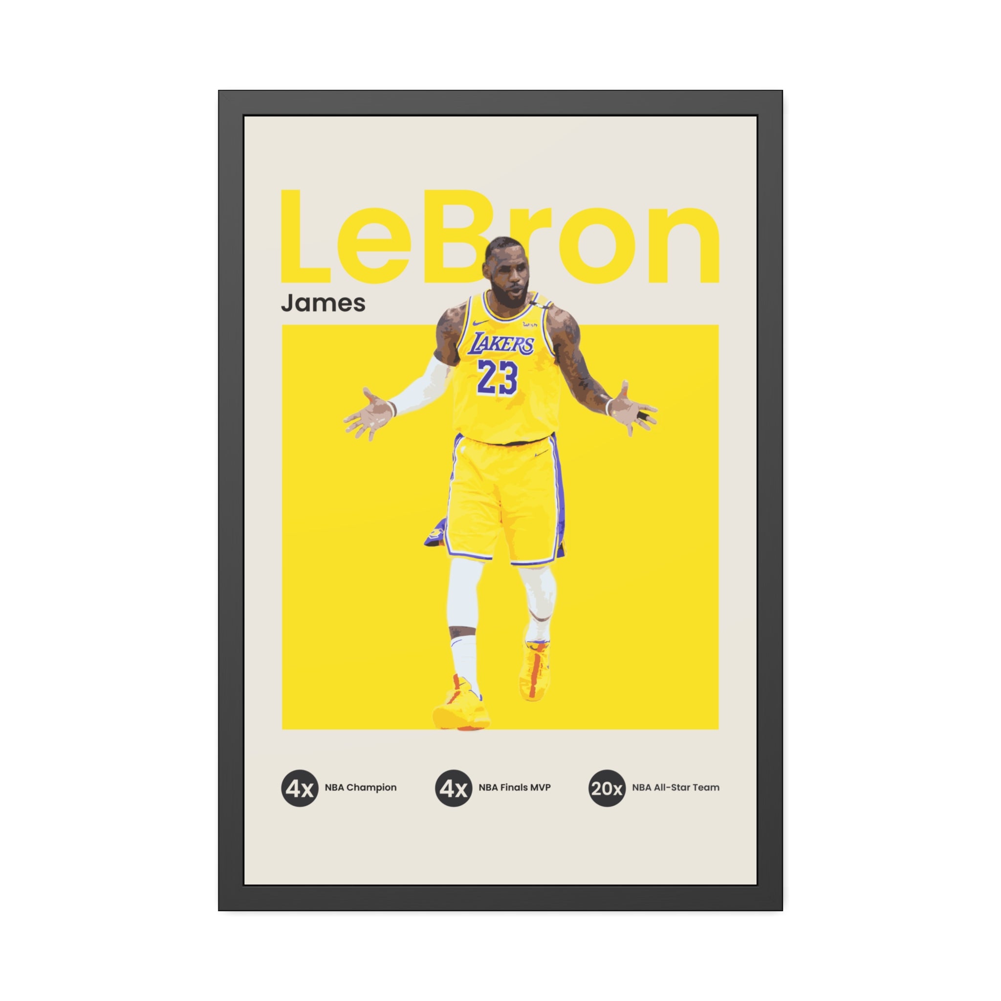 LeBron James - Lakers Edition - OverPrints