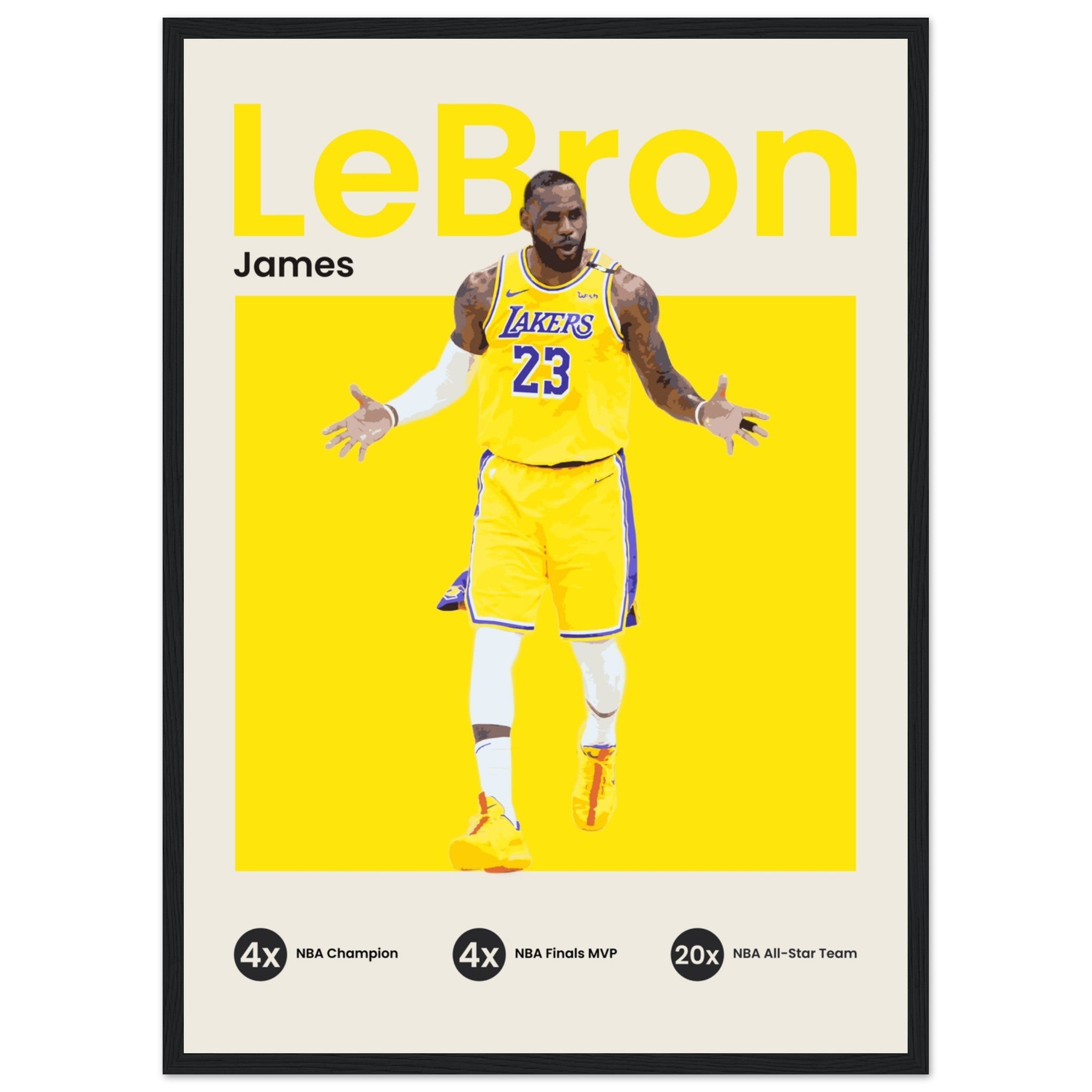 LeBron James - Lakers Edition - OverPrints