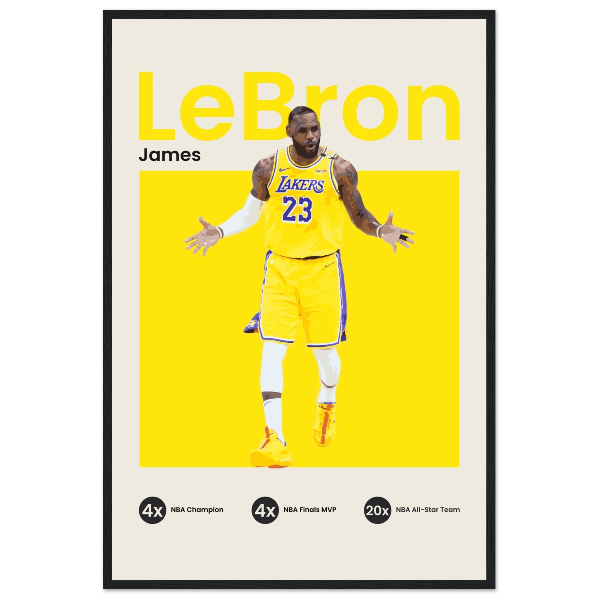 LeBron James - Lakers Edition - OverPrints