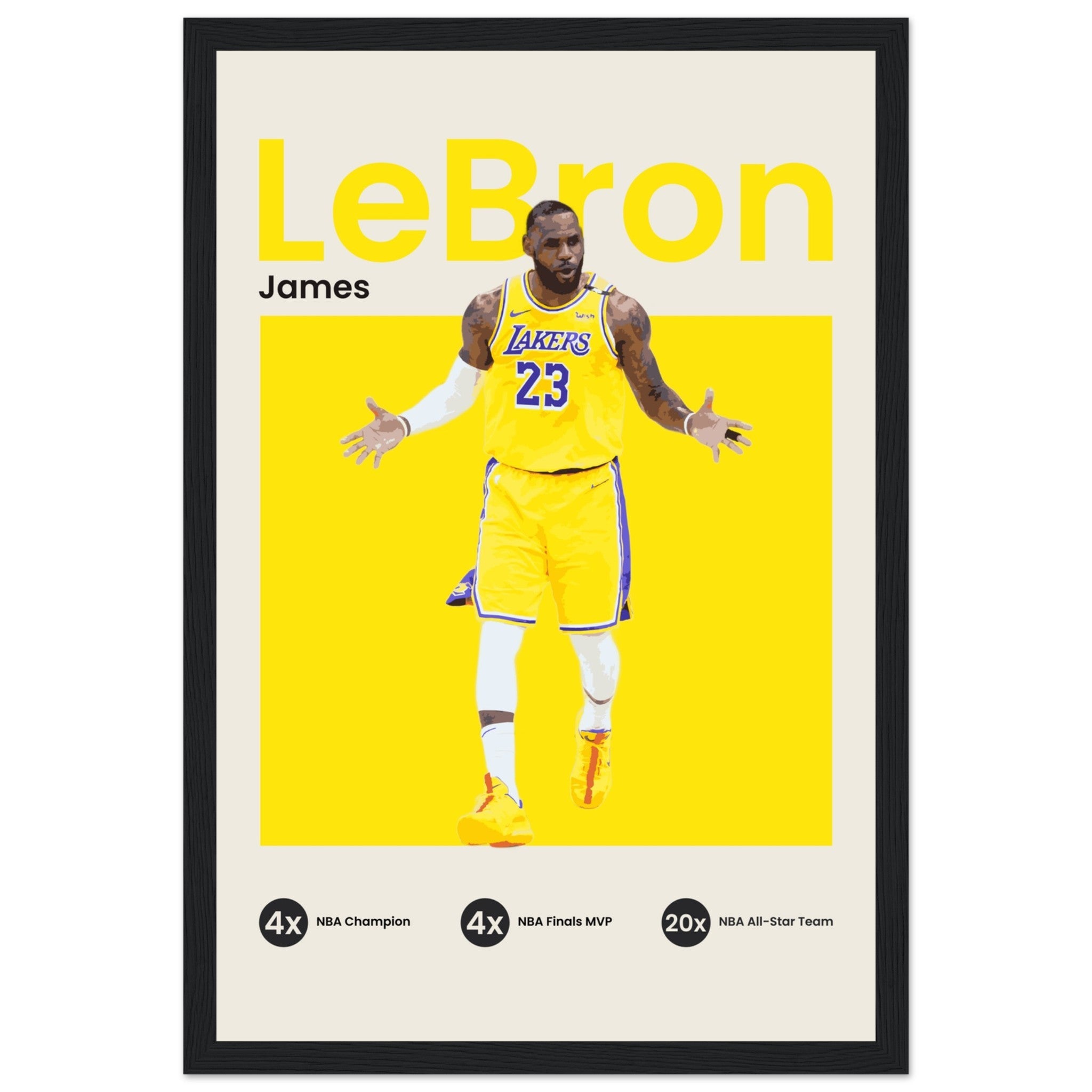 LeBron James - Lakers Edition - OverPrints