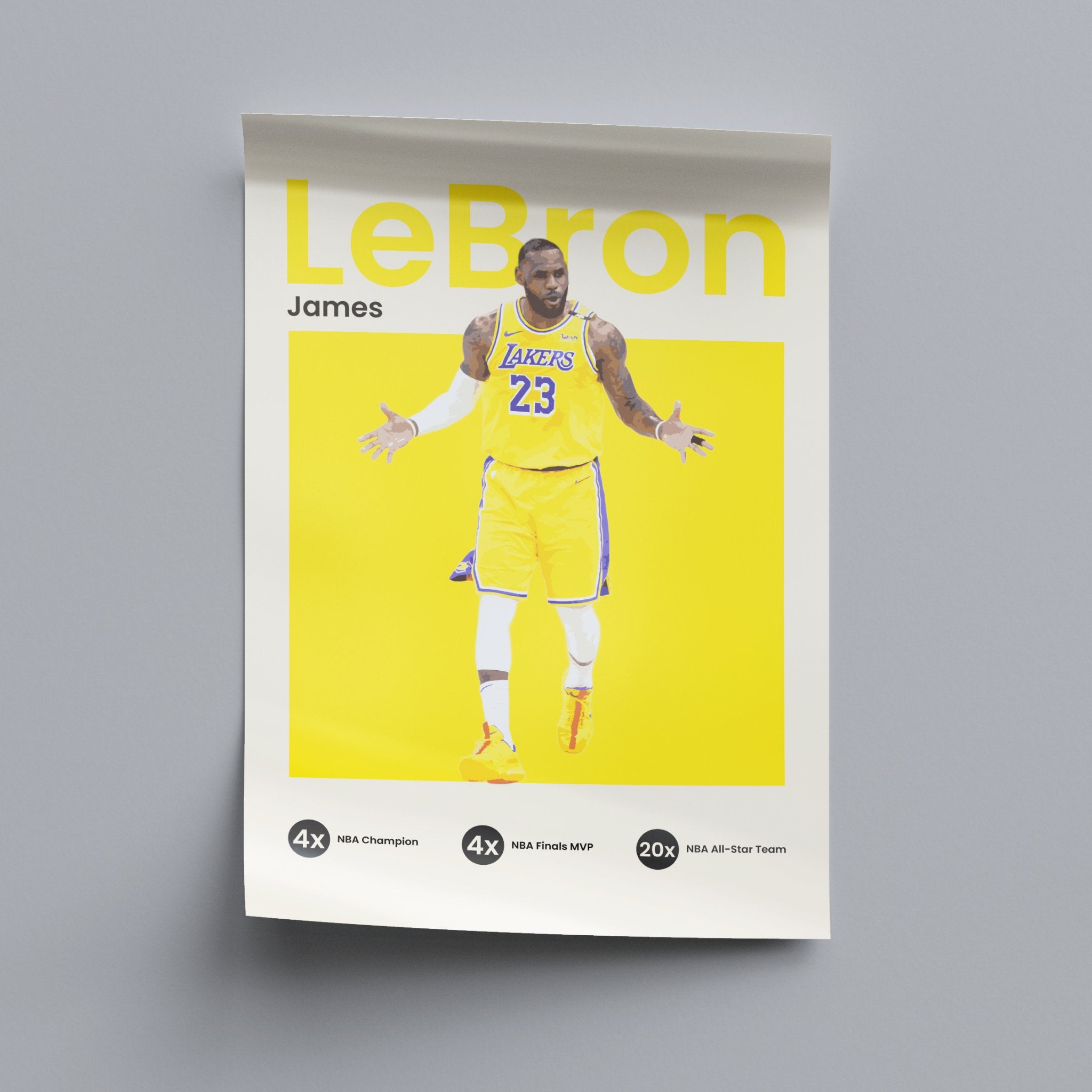 LeBron James - Lakers Edition - OverPrints