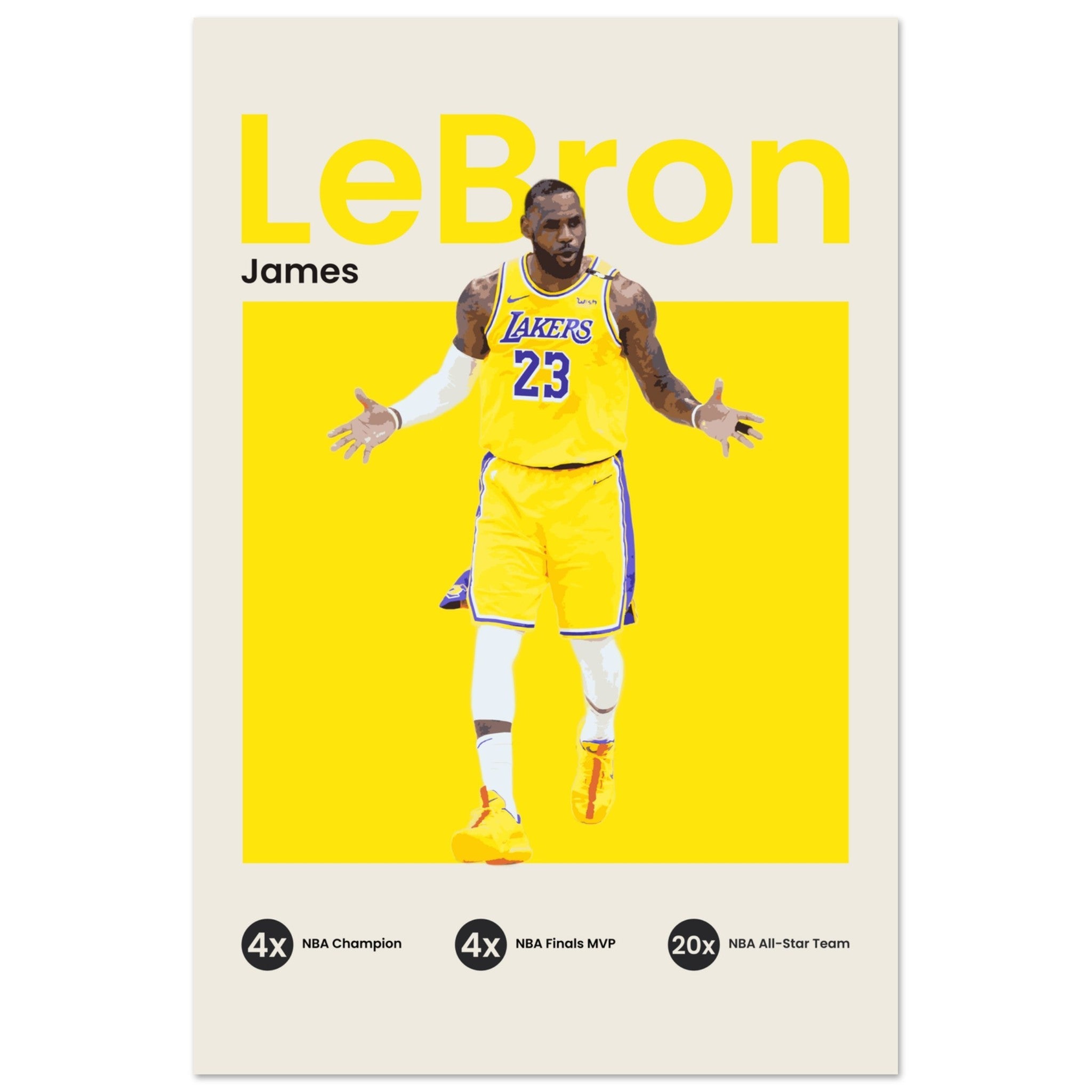 LeBron James - Lakers Edition - OverPrints