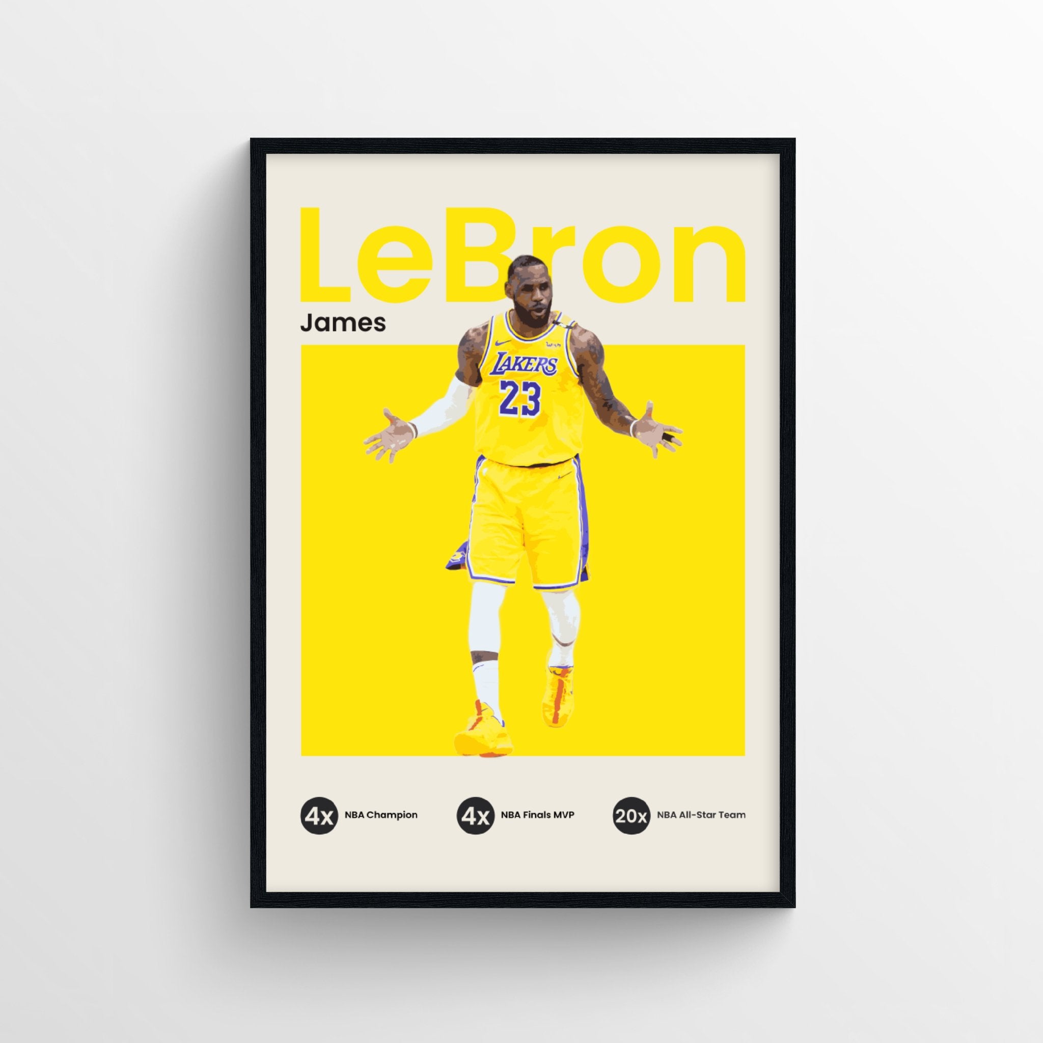 LeBron James - Lakers Edition - OverPrints