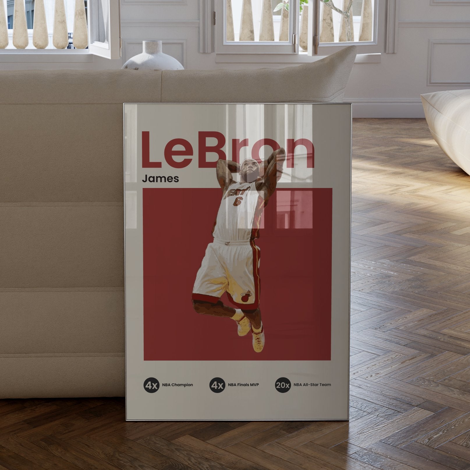 Lebron James - Miami - OverPrints