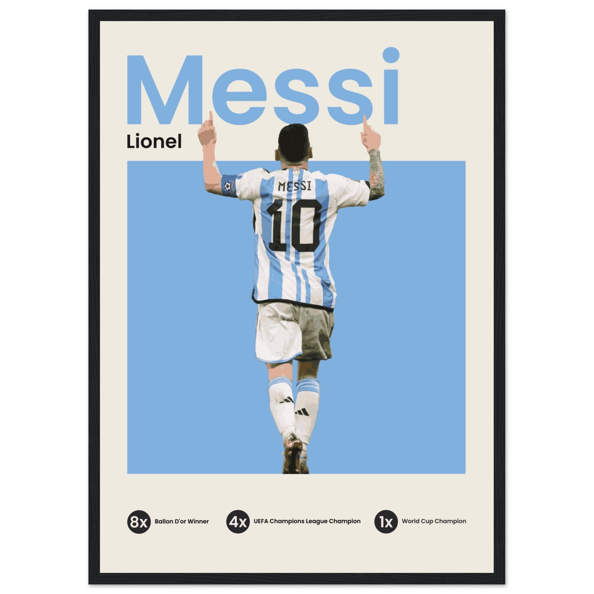 Lionel Messi - Argentina - OverPrints