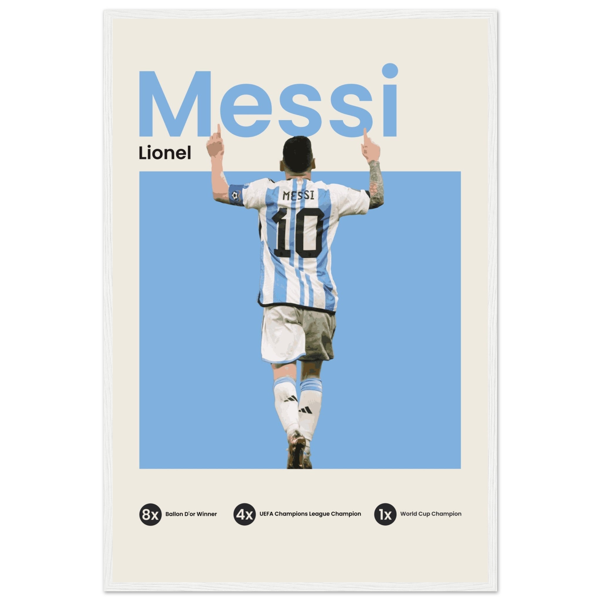 Lionel Messi - Argentina - OverPrints