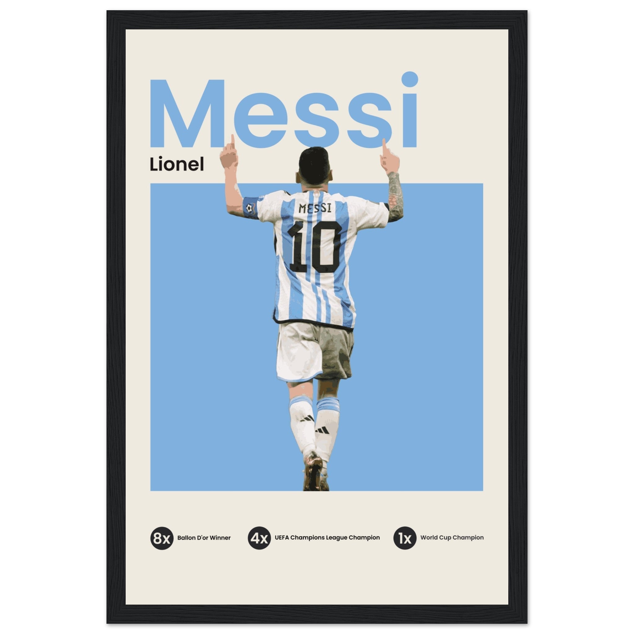 Lionel Messi - Argentina - OverPrints