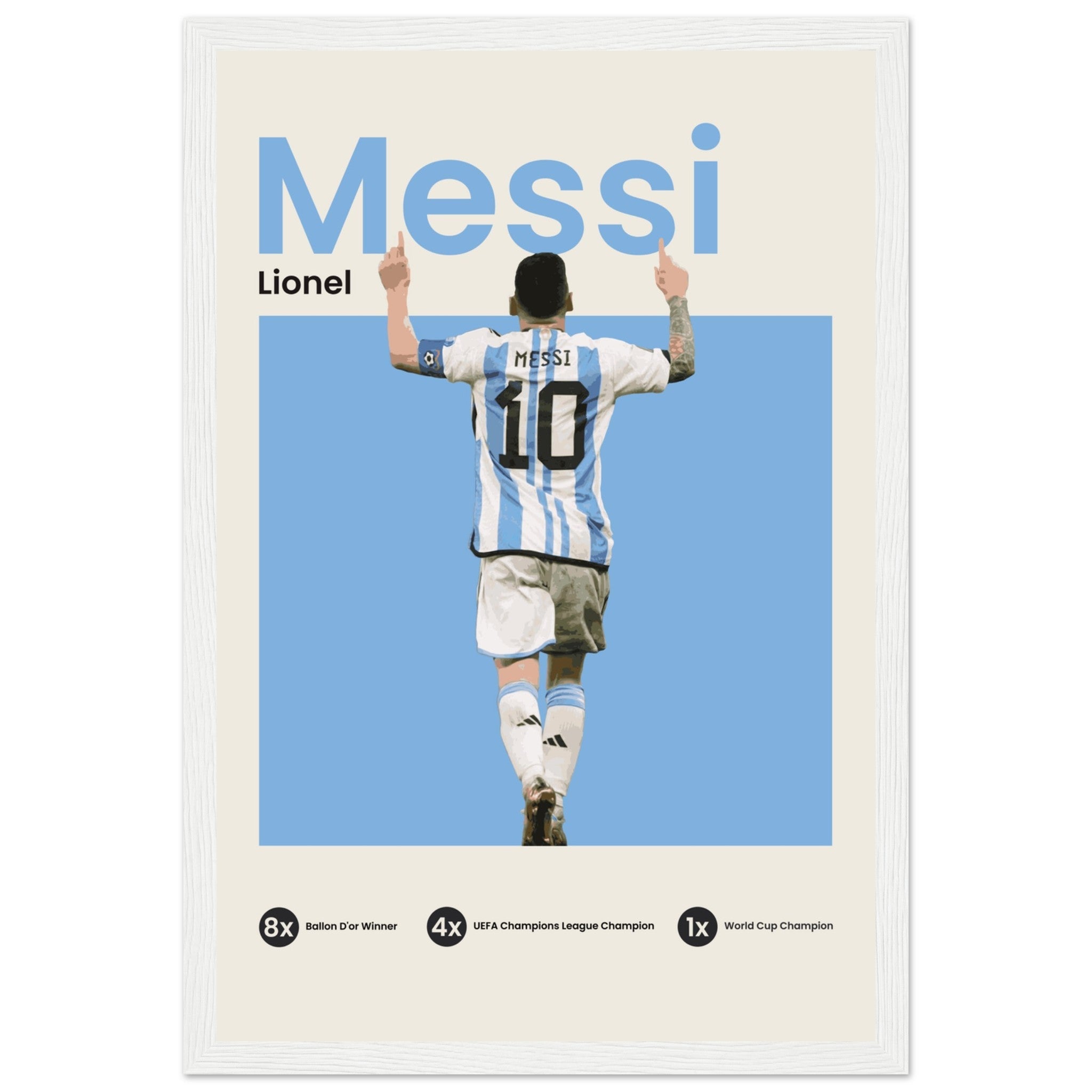 Lionel Messi - Argentina - OverPrints