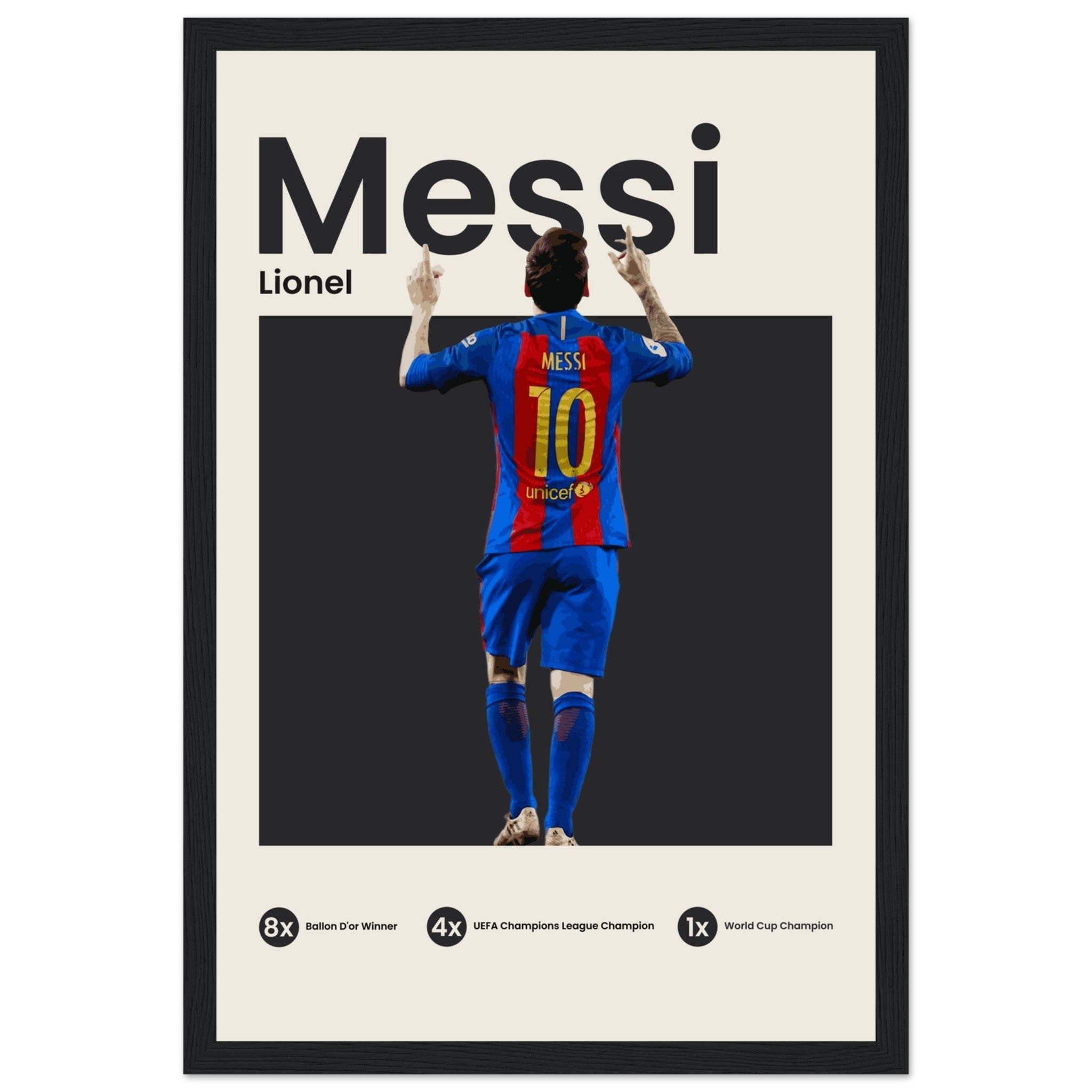 Lionel Messi - Barcelona - OverPrints