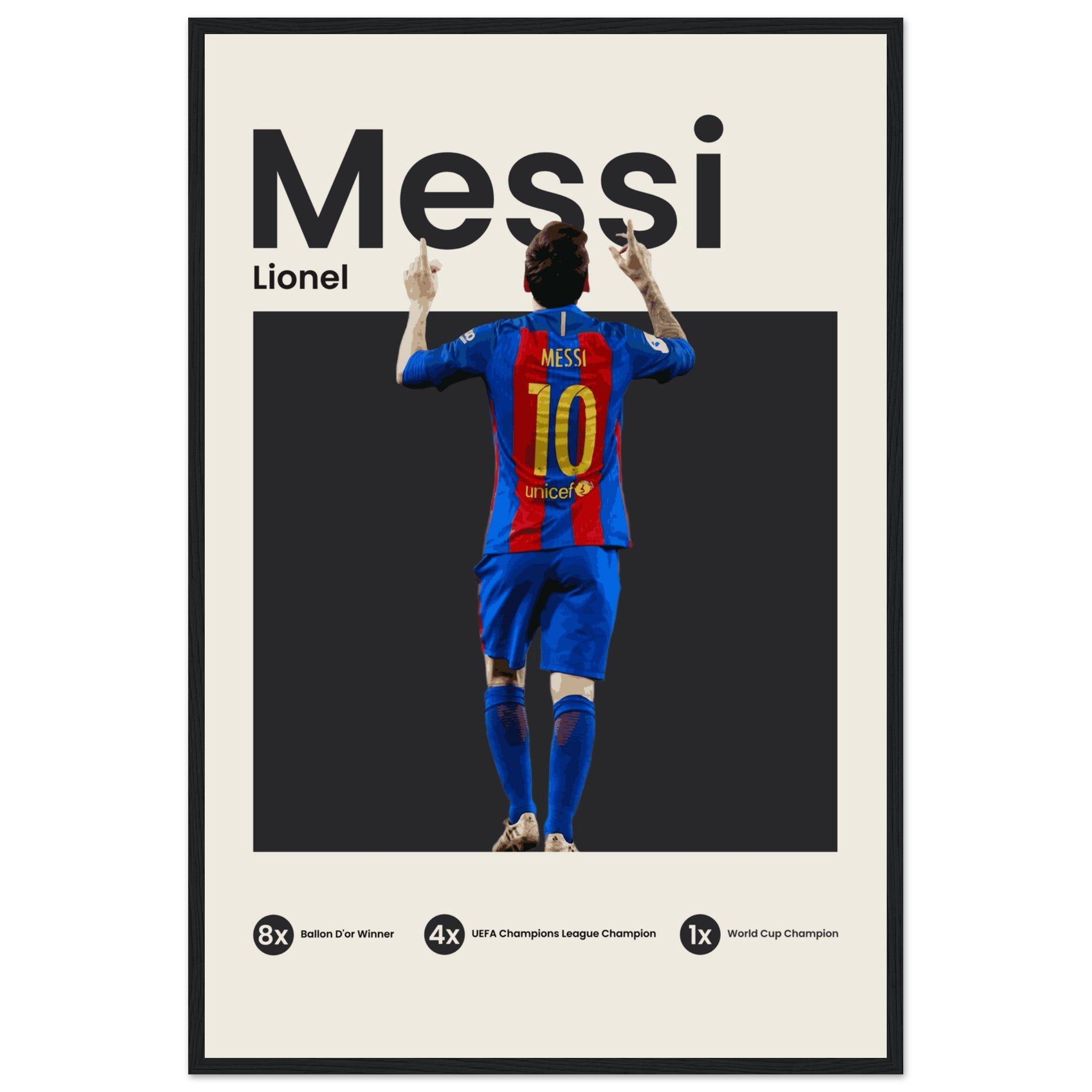 Lionel Messi - Barcelona - OverPrints