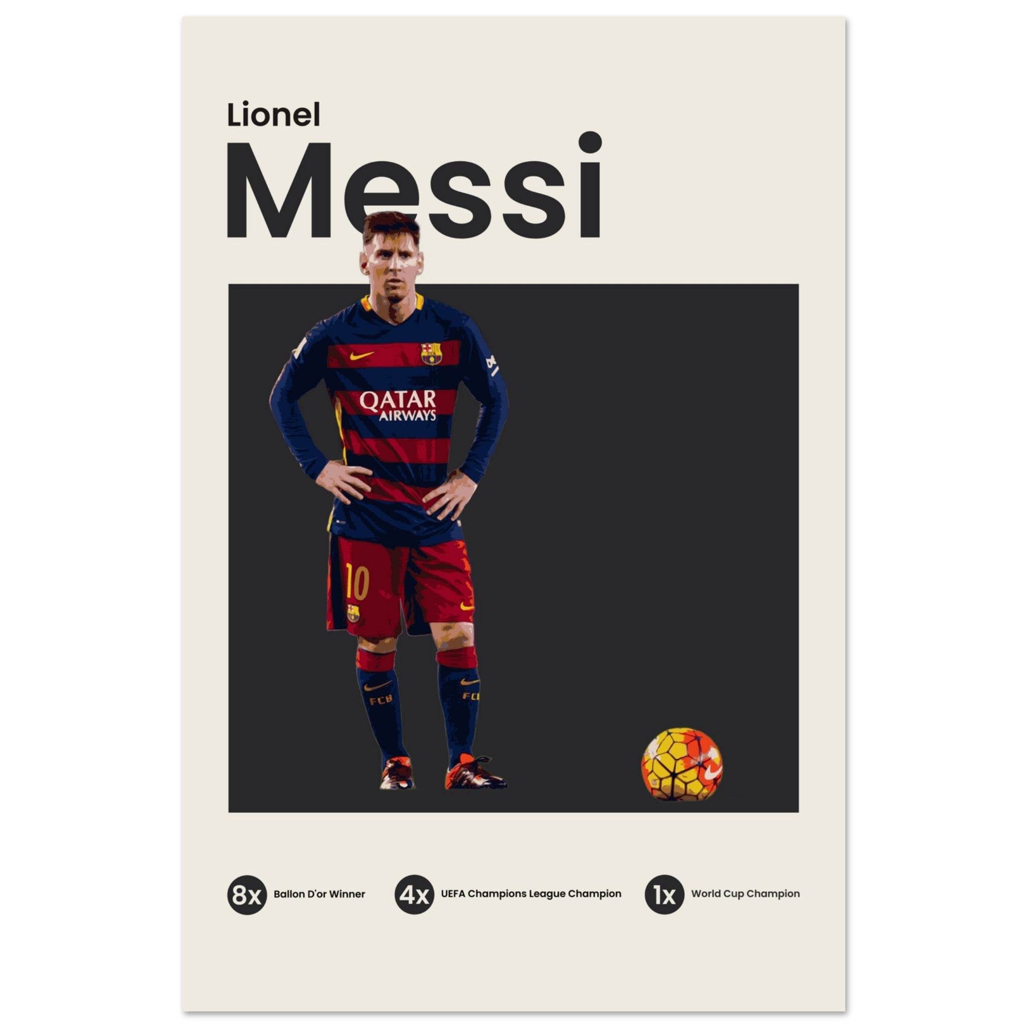 Lionel Messi - GOAT Edition - OverPrints