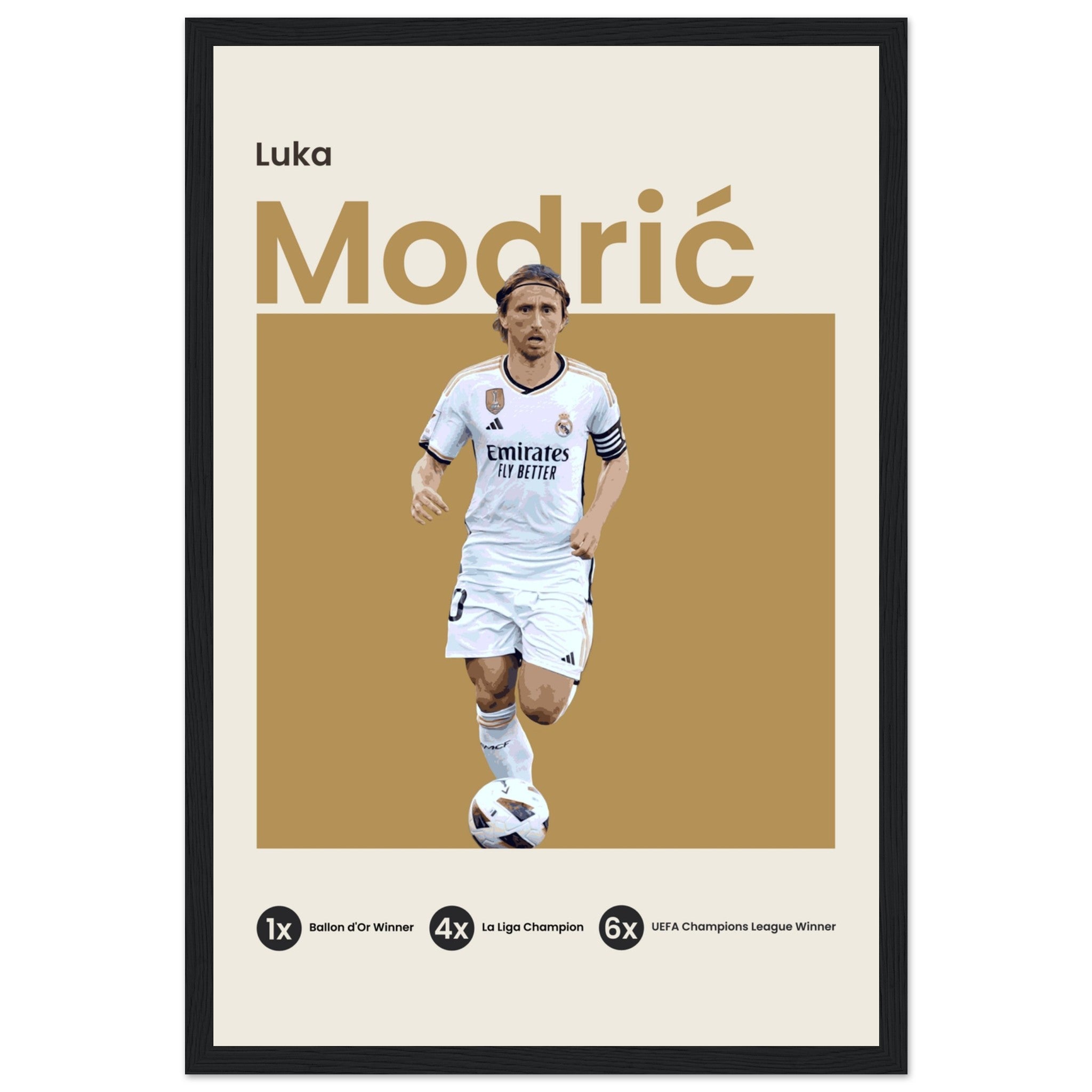 Luka Modric - Real Madrid - OverPrints