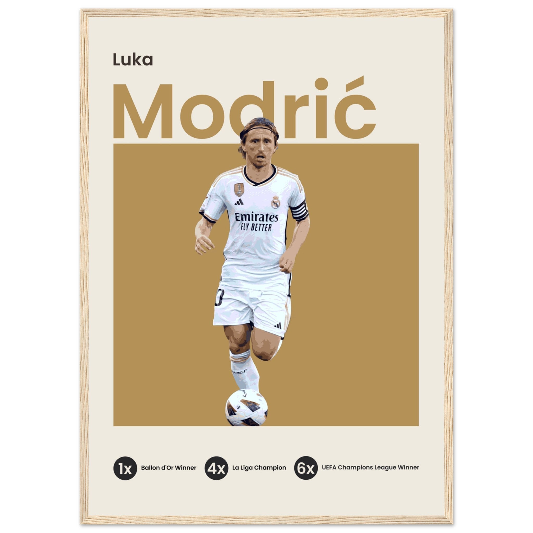 Luka Modric - Real Madrid - OverPrints