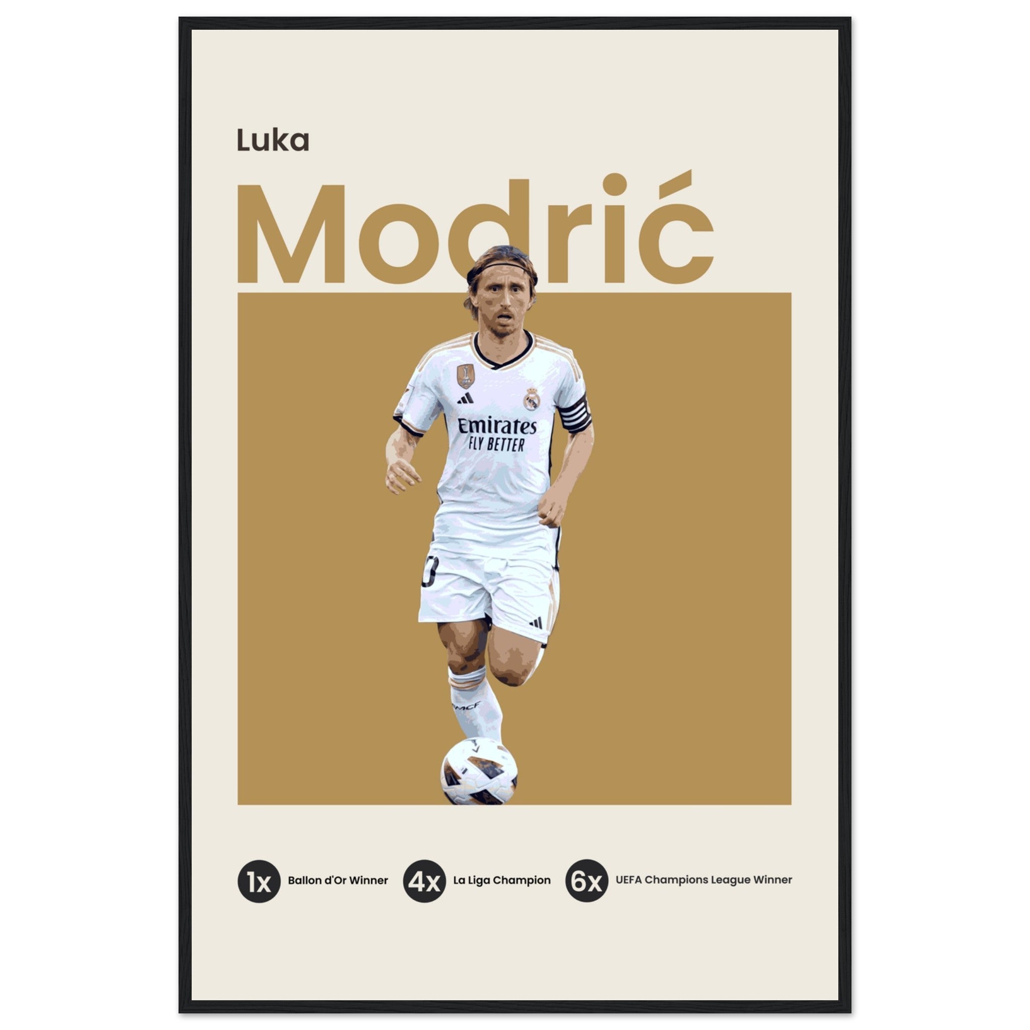 Luka Modric - Real Madrid - OverPrints