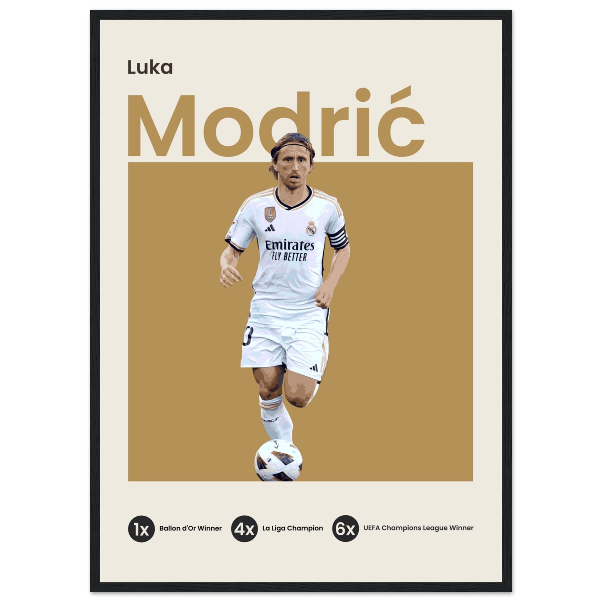 Luka Modric - Real Madrid - OverPrints