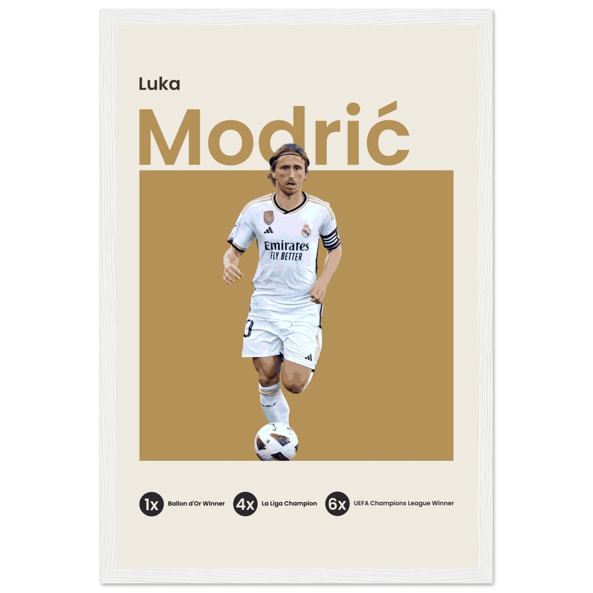 Luka Modric - Real Madrid - OverPrints