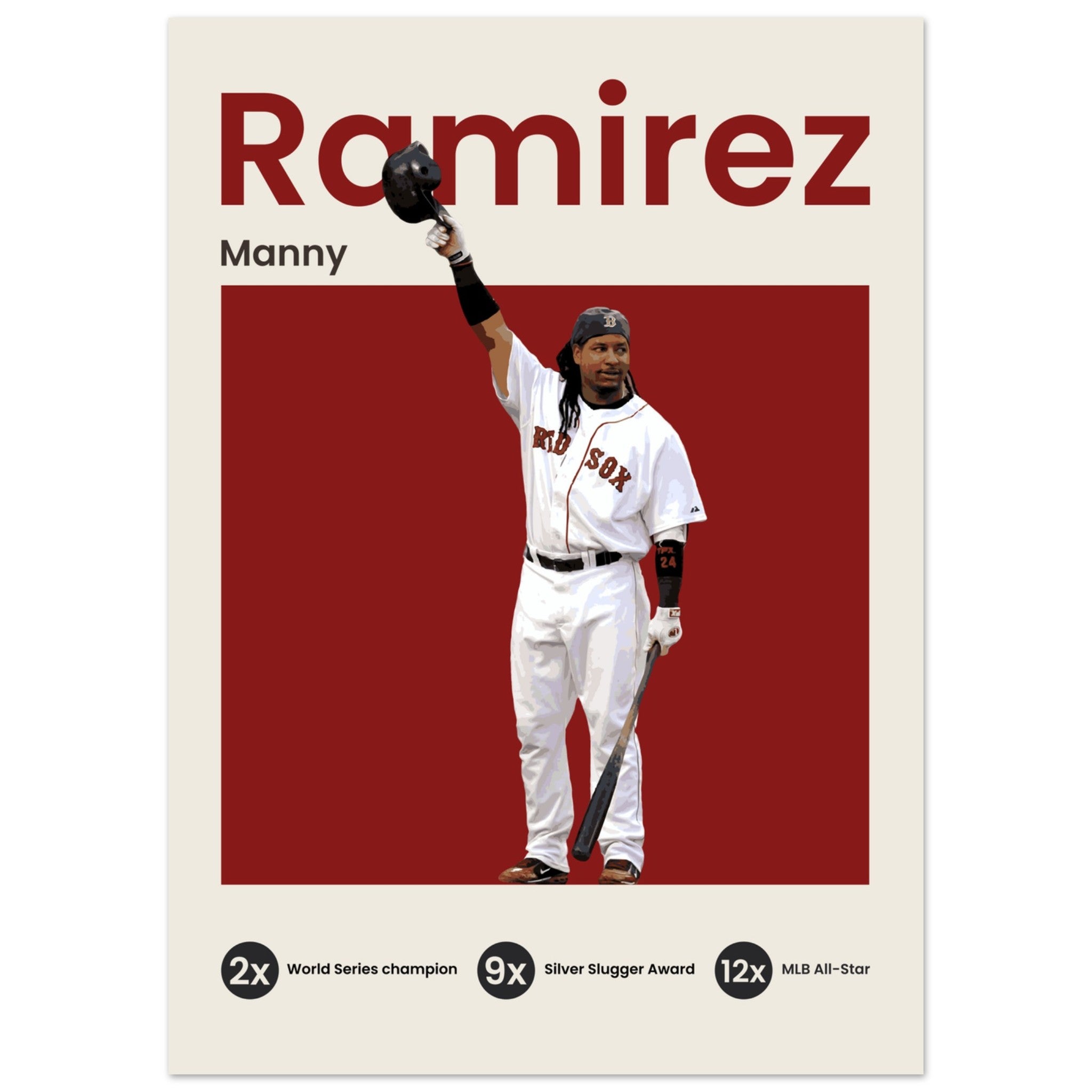 Manny Ramirez - OverPrints