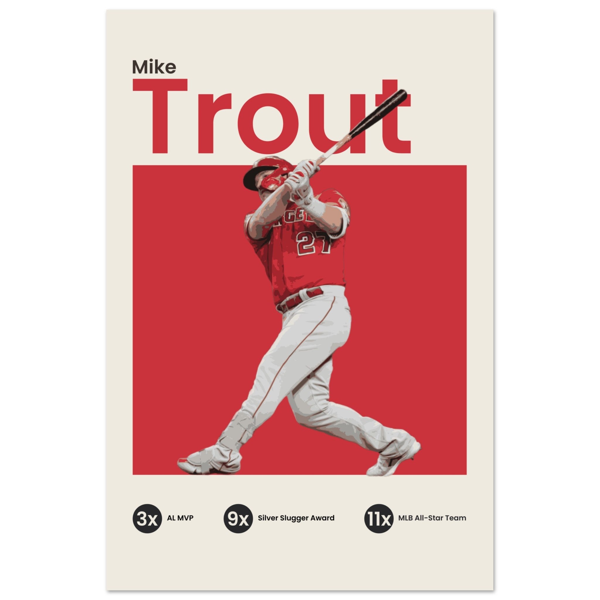 Mike Trout - OverPrints